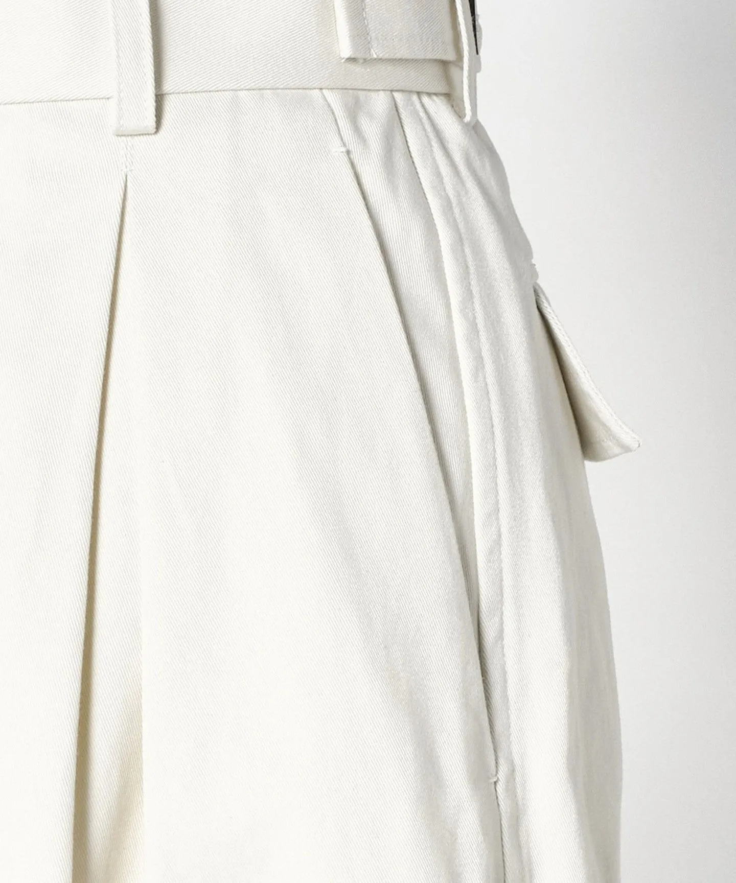 SPRING2 コットンサイドベルトパンツ sold by United Arrows product image thumbnail 4