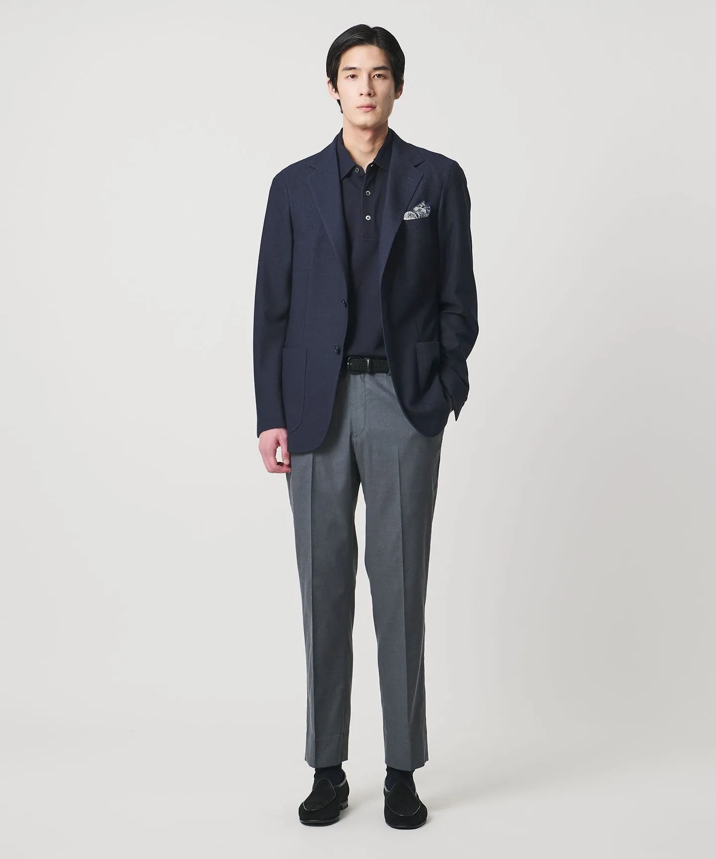 ソフト ハニカムメッシュ シングル 2ボタン テーラードジャケット COMFORT EASY‐MODEL sold by United Arrows product image thumbnail 2