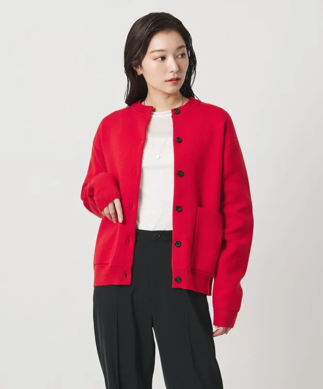 [MARW UNITED ARROWS]ルーズ クルーネック カーディガン made by United Arrows