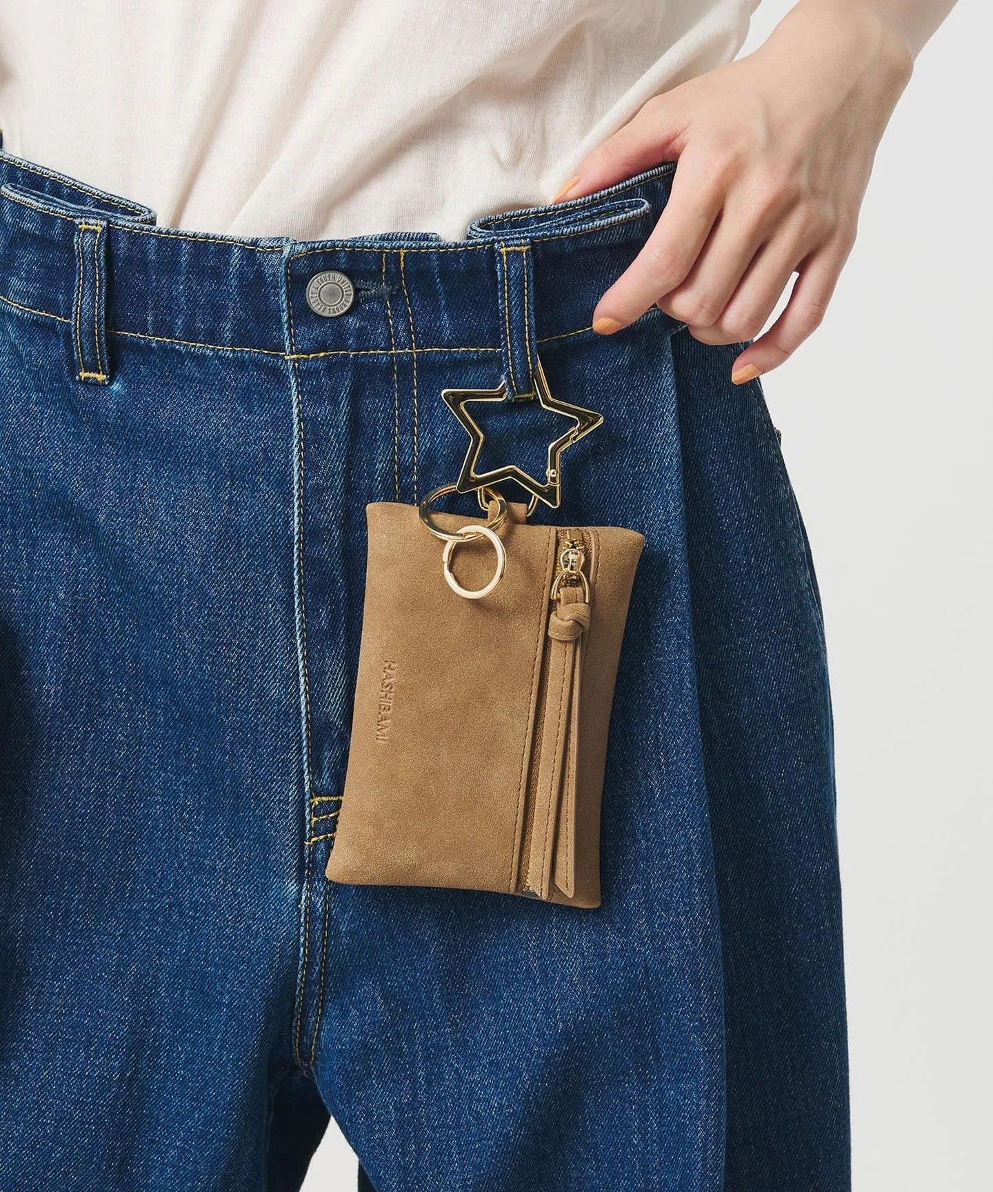 【別注】<Hashibami>スターチャーム スクエア ポーチ sold by United Arrows product image thumbnail 4