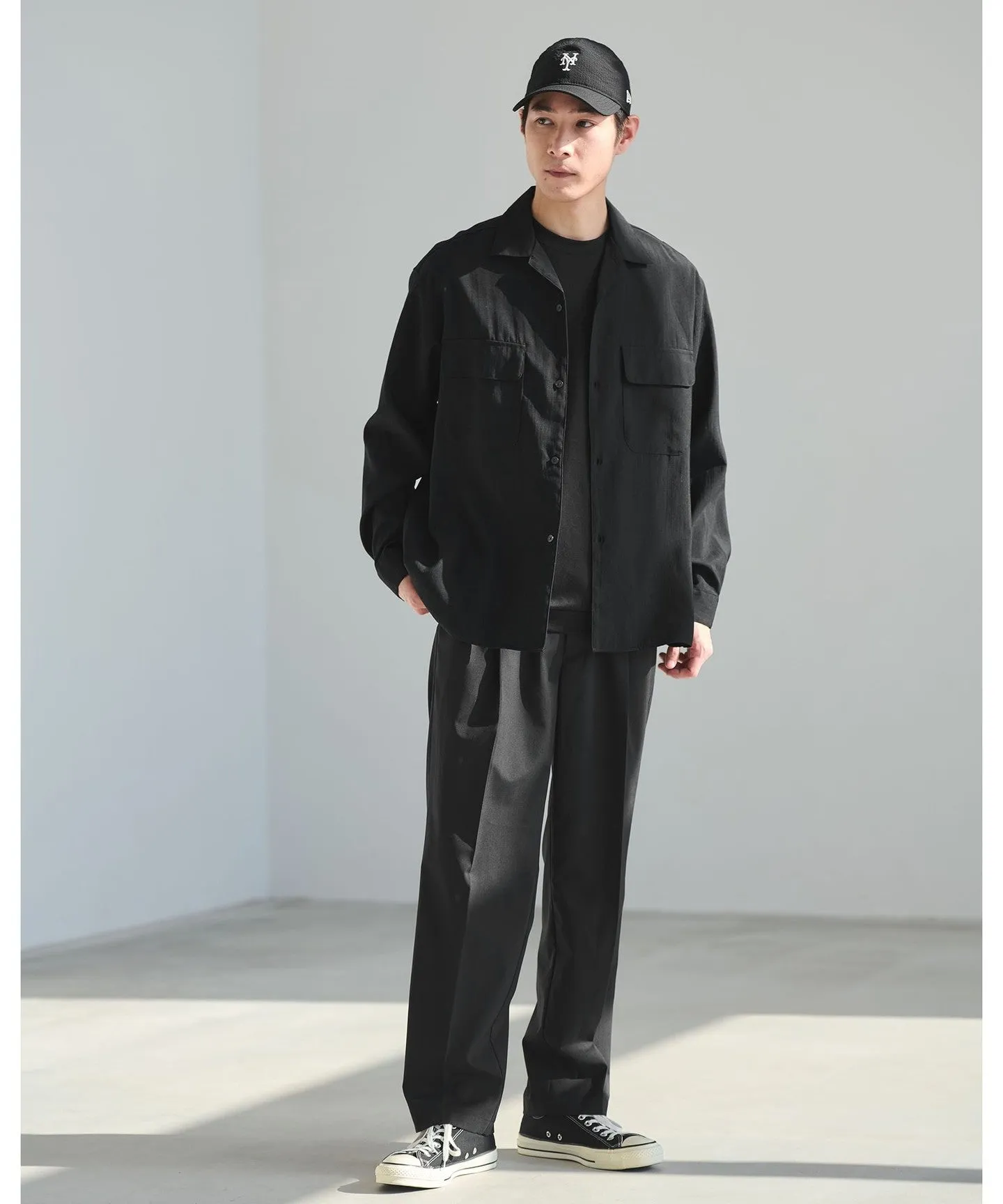 ナイロン ツイル オープンカラー シャツ ブルゾン -撥水- sold by United Arrows product image thumbnail 4