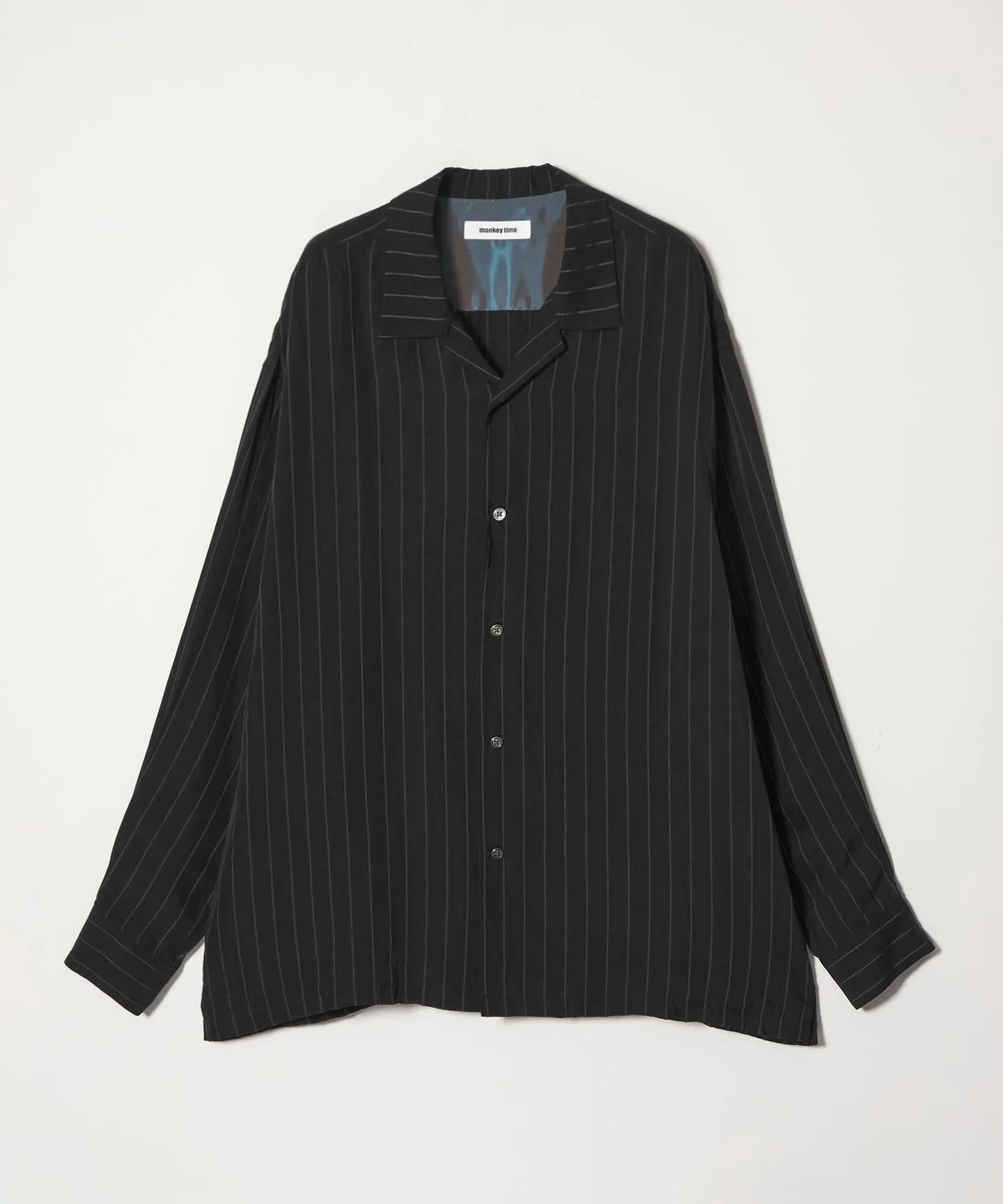 フィブリル キュプラ ストライプ シャツ sold by United Arrows product image thumbnail 2