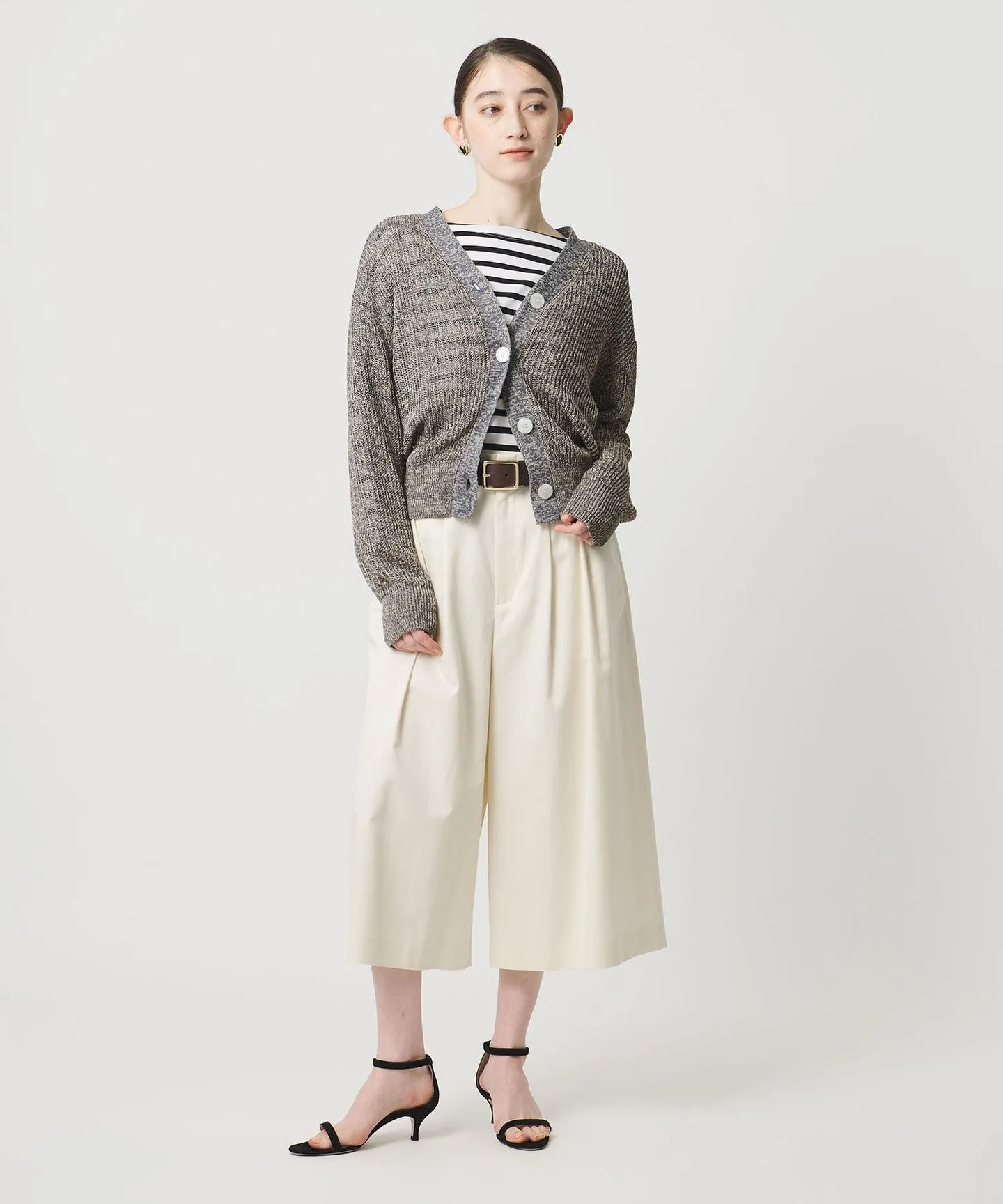 カラーヤーン Vネック カーディガン ‐ウォッシャブル‐ sold by United Arrows product image thumbnail 5