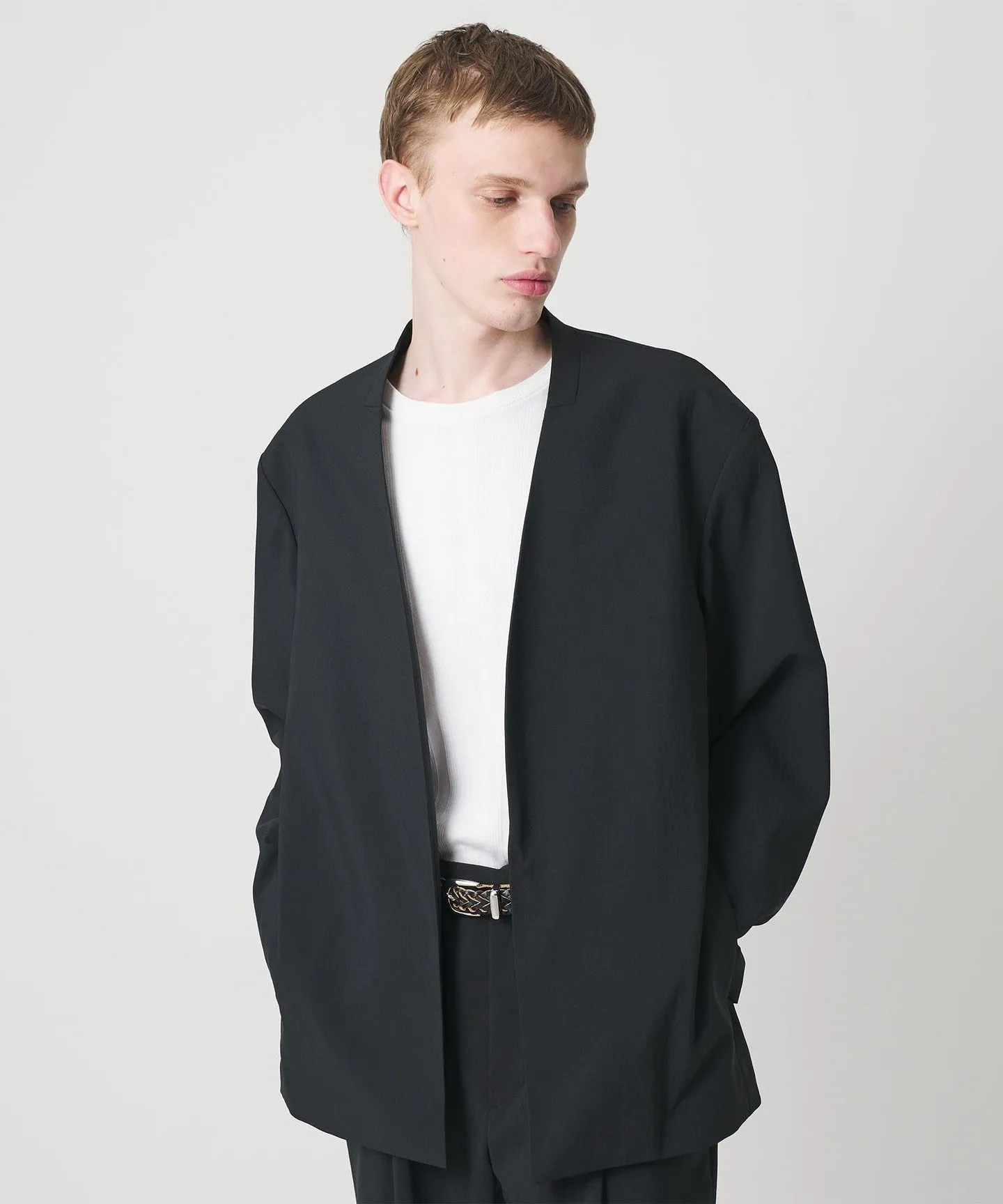 RENU TROシリーズ ラペルレス ジャケット -セットアップ対応- sold by United Arrows product image thumbnail 4