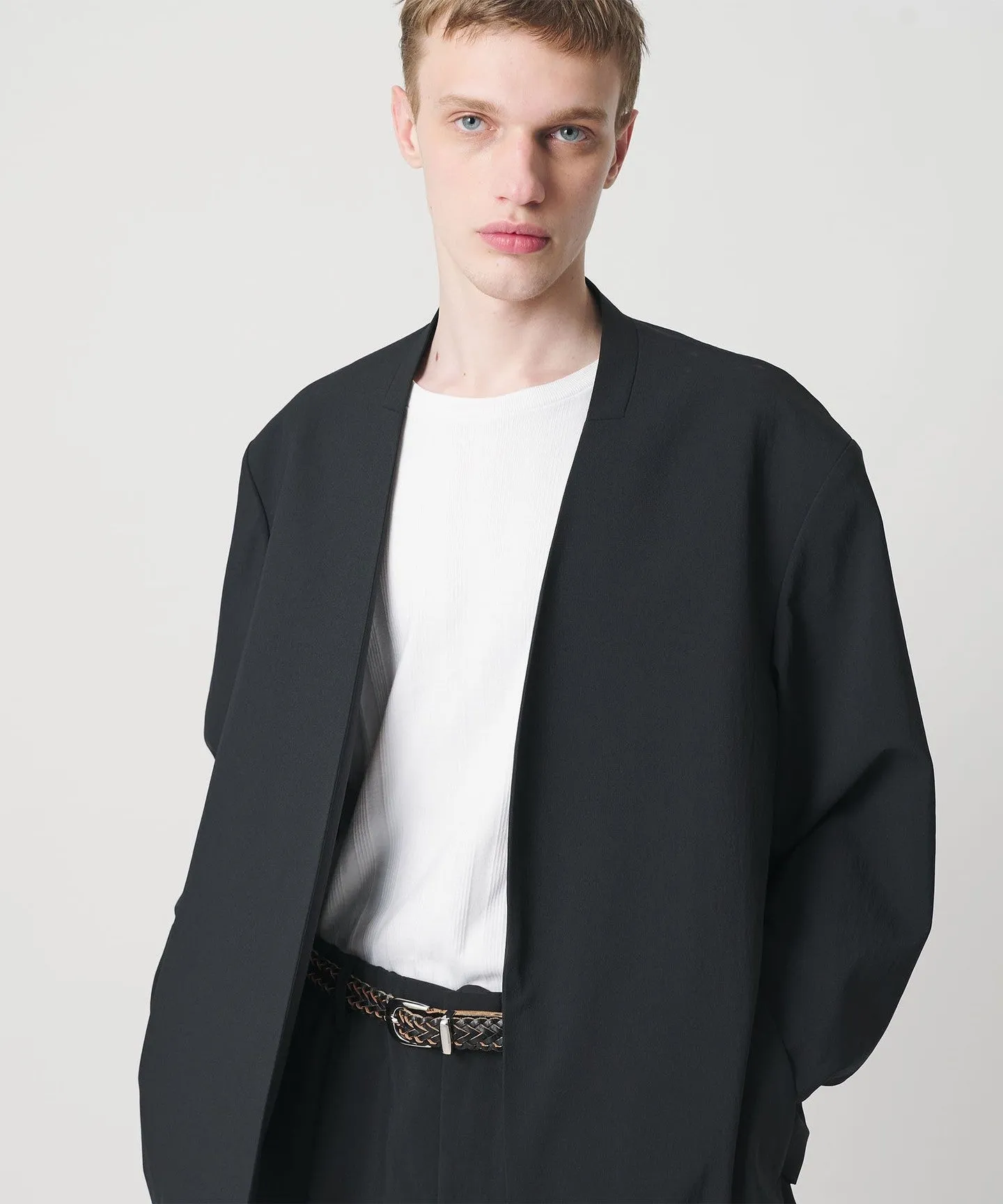 RENU TROシリーズ ラペルレス ジャケット -セットアップ対応- sold by United Arrows product image thumbnail 3