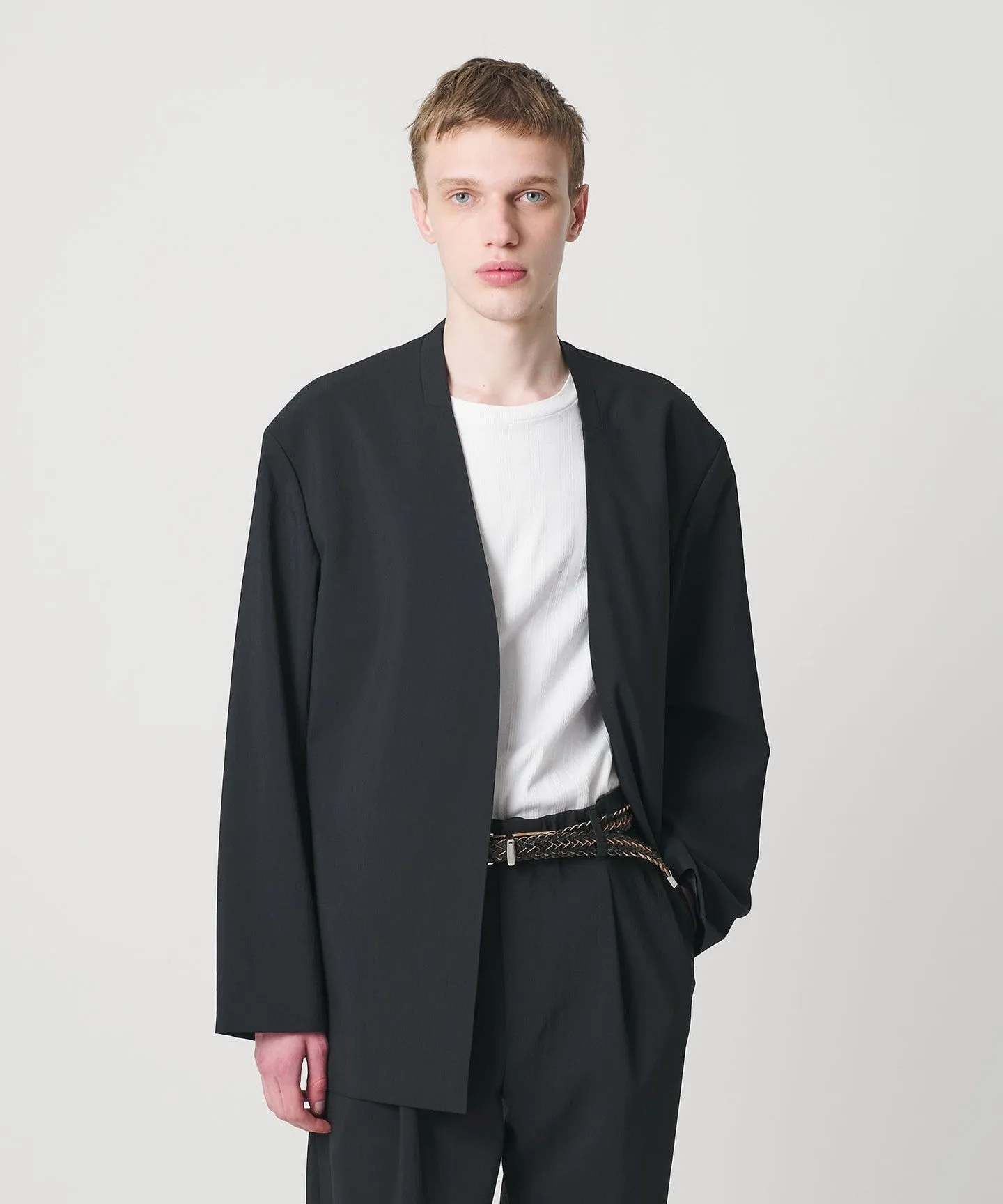RENU TROシリーズ ラペルレス ジャケット -セットアップ対応- sold by United Arrows product image thumbnail 5