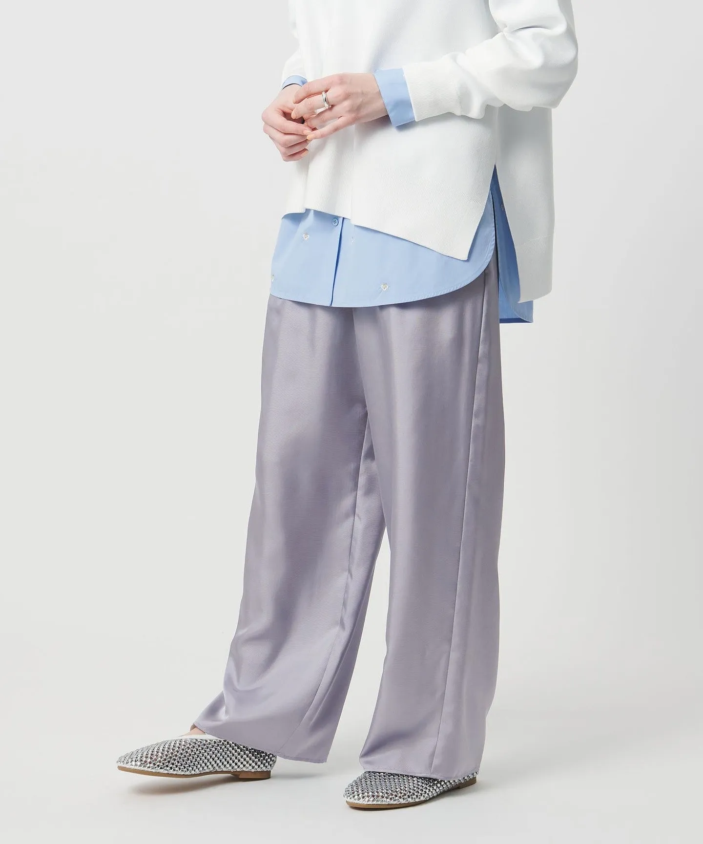 シルクライク イージーパンツ sold by United Arrows product image thumbnail 3