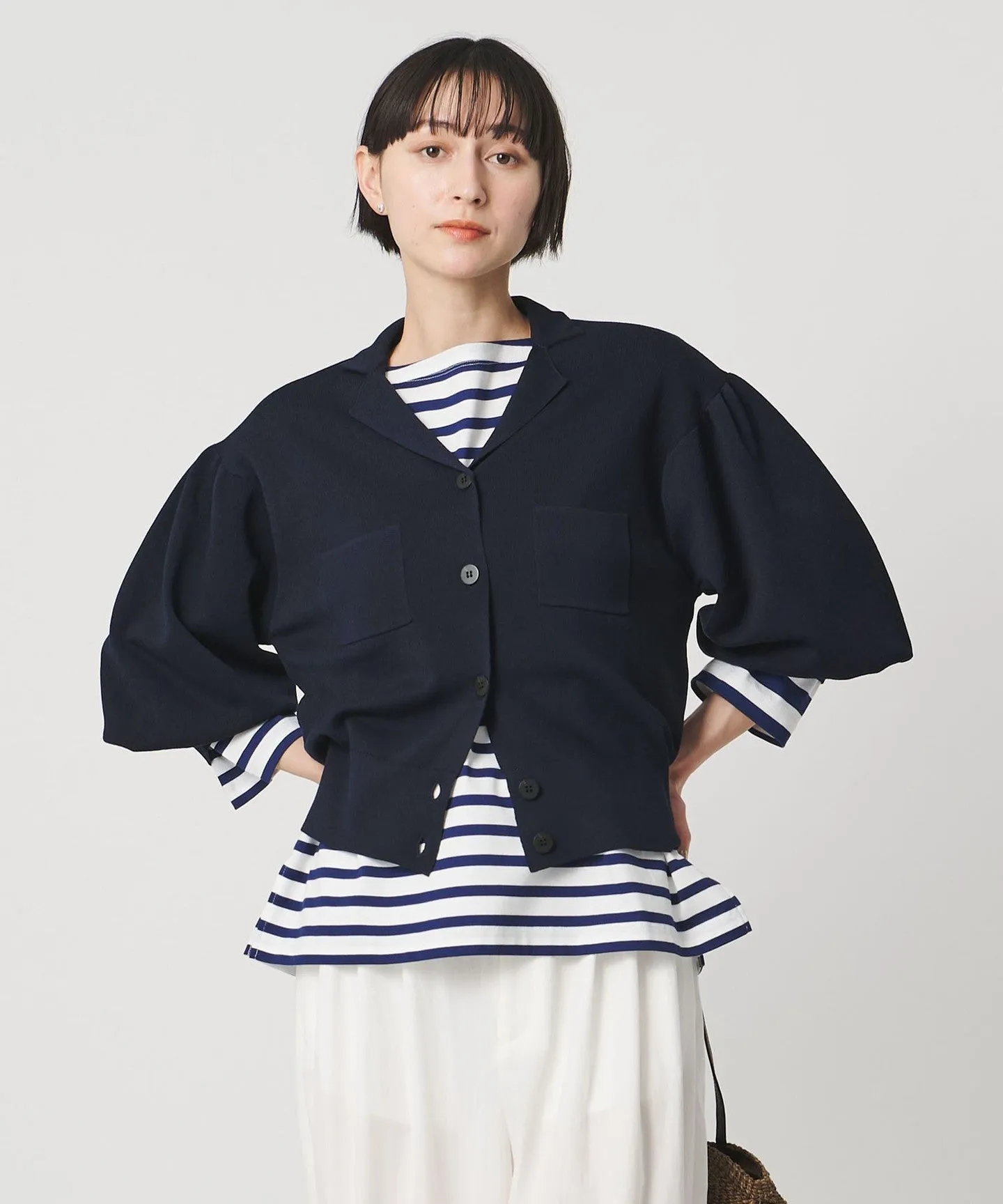 ジャケットライク ニットカーディガン ‐ウォッシャブル‐ sold by United Arrows product image thumbnail 4