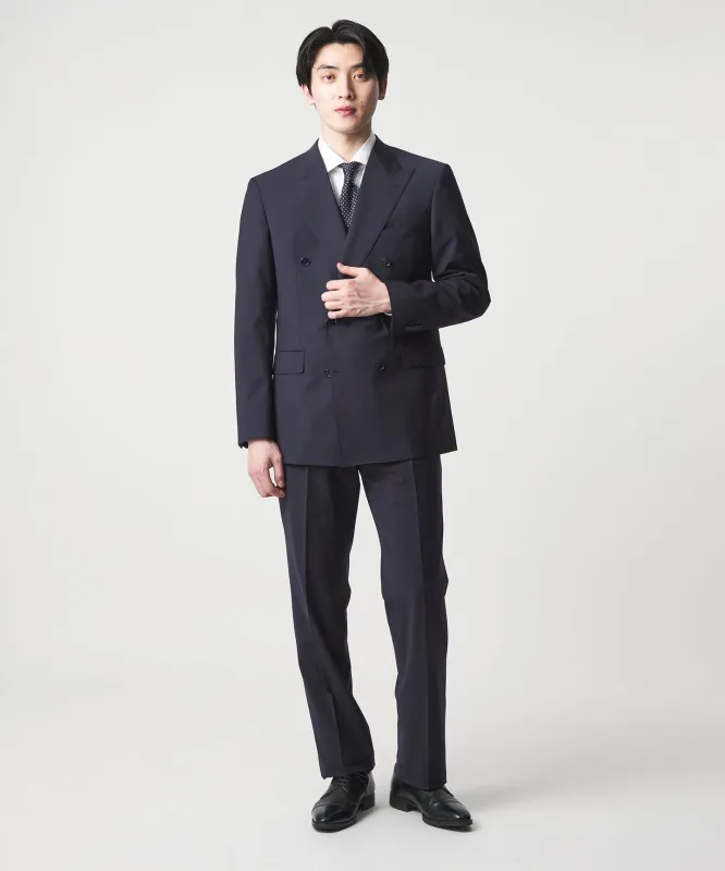 トロピカル 6ボタン コンフォート ダブルスーツ[A DAY IN THE LIFE] made by United Arrows