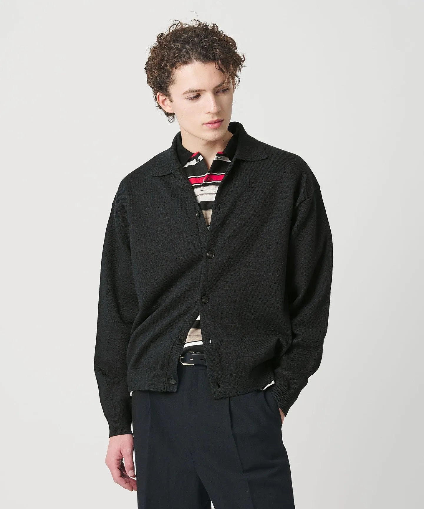 ハイブリッド リネン ポロカラー ジャケット ウォッシャブル sold by United Arrows product image thumbnail 5