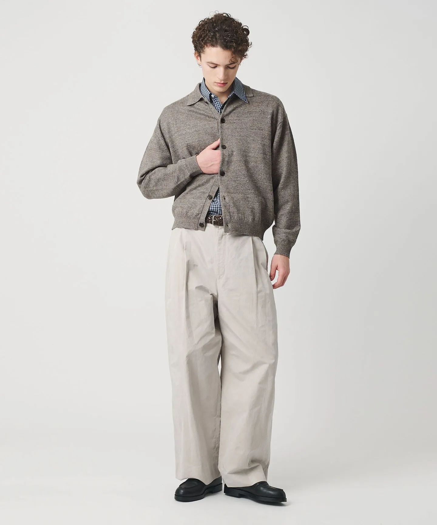 ハイブリッド リネン ポロカラー ジャケット ウォッシャブル sold by United Arrows product image thumbnail 4