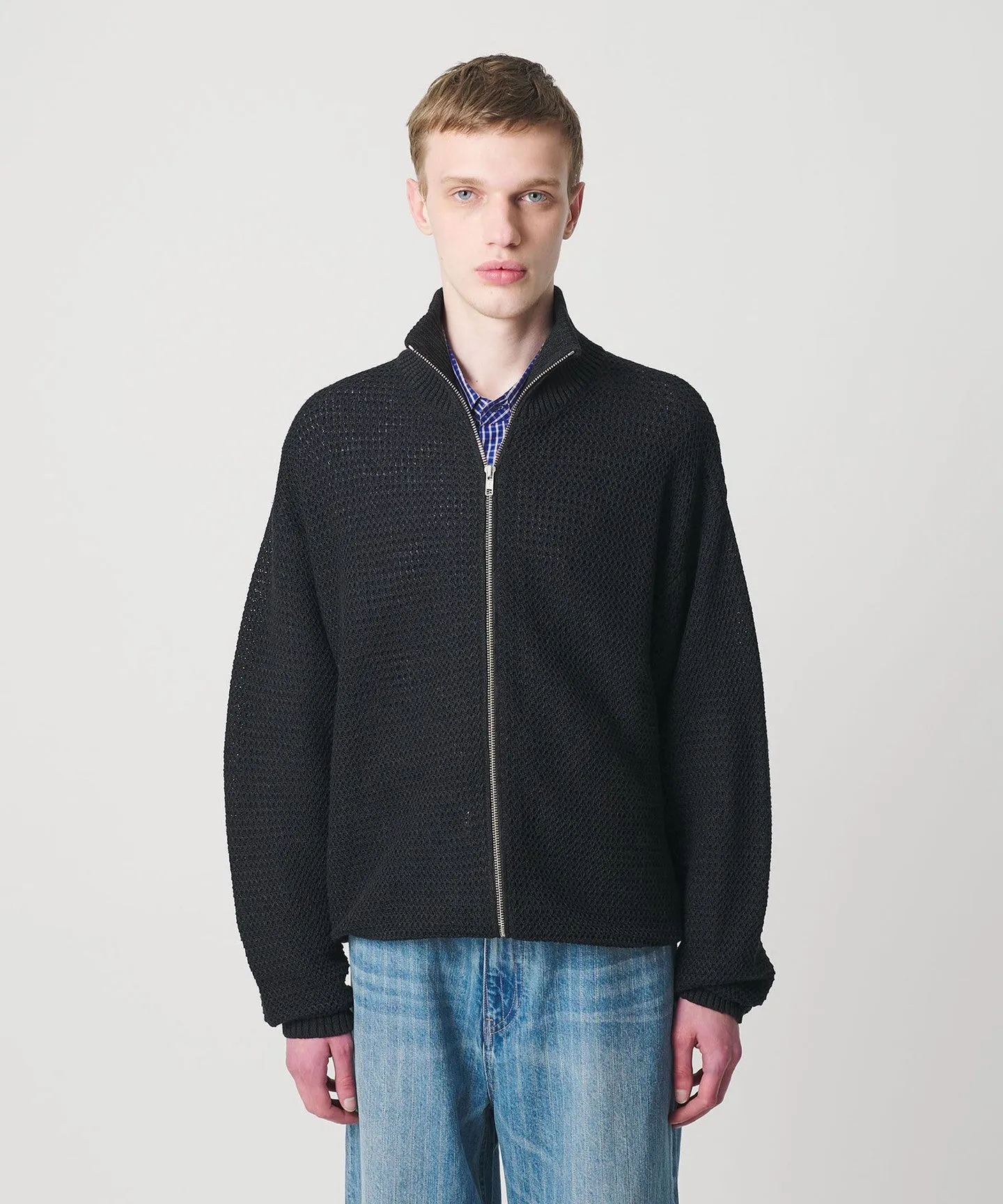 リネン ドライバーズ ニット sold by United Arrows product image thumbnail 5