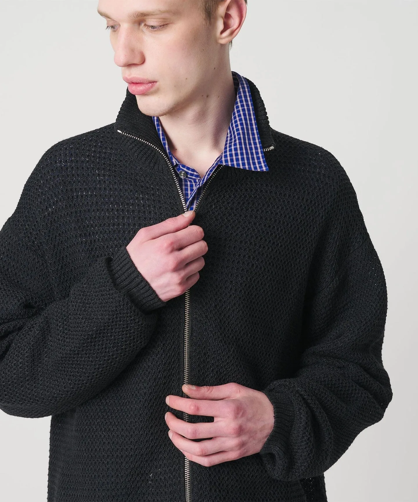 リネン ドライバーズ ニット sold by United Arrows product image thumbnail 3