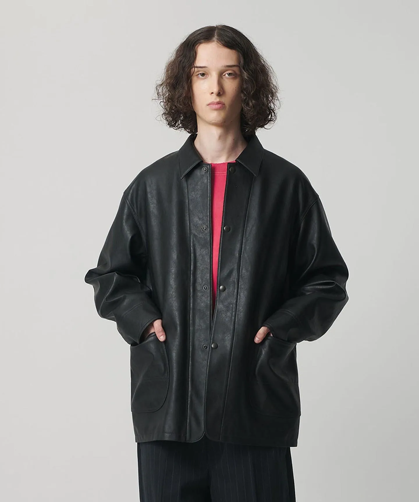 レザーライク カバーオール sold by United Arrows product image thumbnail 5