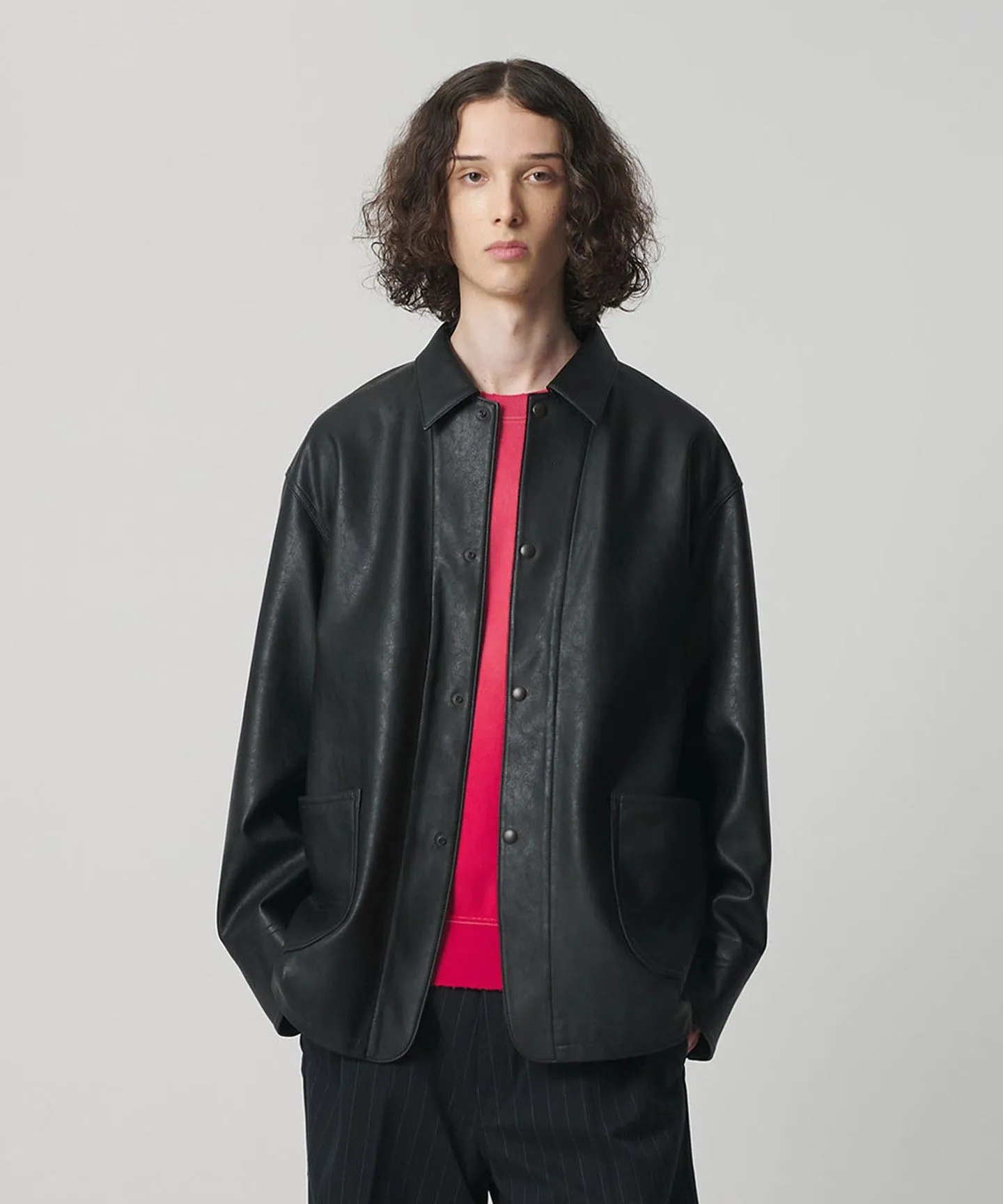 レザーライク カバーオール sold by United Arrows product image thumbnail 3