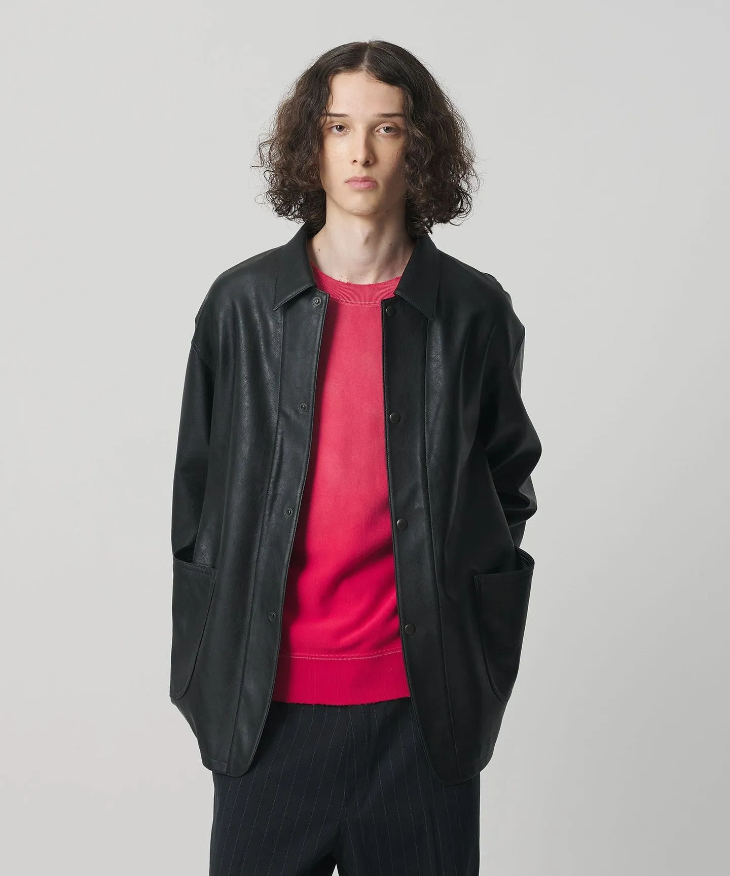 レザーライク カバーオール sold by United Arrows product image thumbnail 4