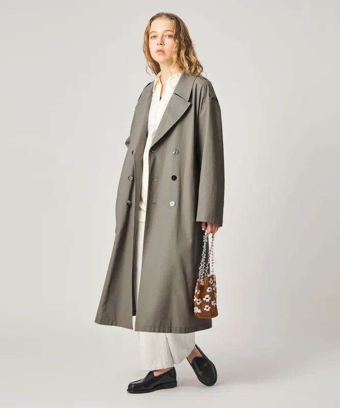 [Steven Alan]コットン トレンチ コート made by Steven Alan