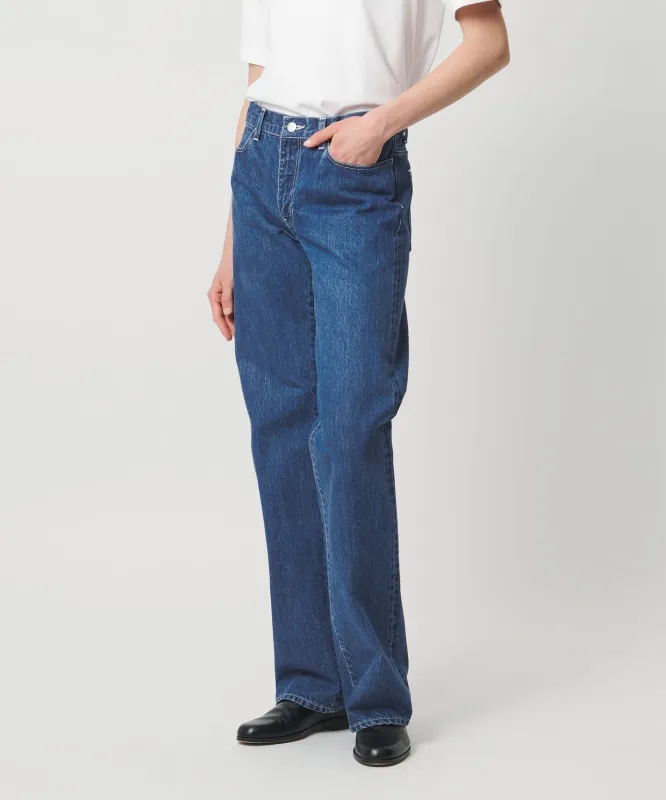 [LOEFF]13OZ ストレート デニム ブリーチ made by United Arrows