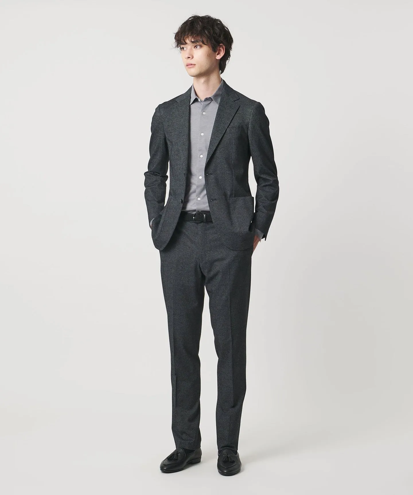 ツイル ノープリーツ スラックス COMFORT EASY-MODEL ストレッチ sold by United Arrows product image thumbnail 5