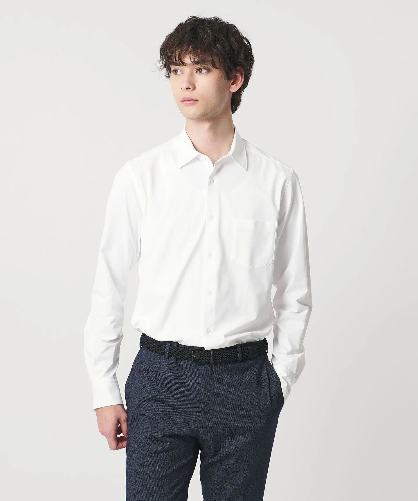 タイプライター セミワイドカラー シャツ COMFORT EASY-MODEL 抗菌防臭 sold by United Arrows product image thumbnail 2