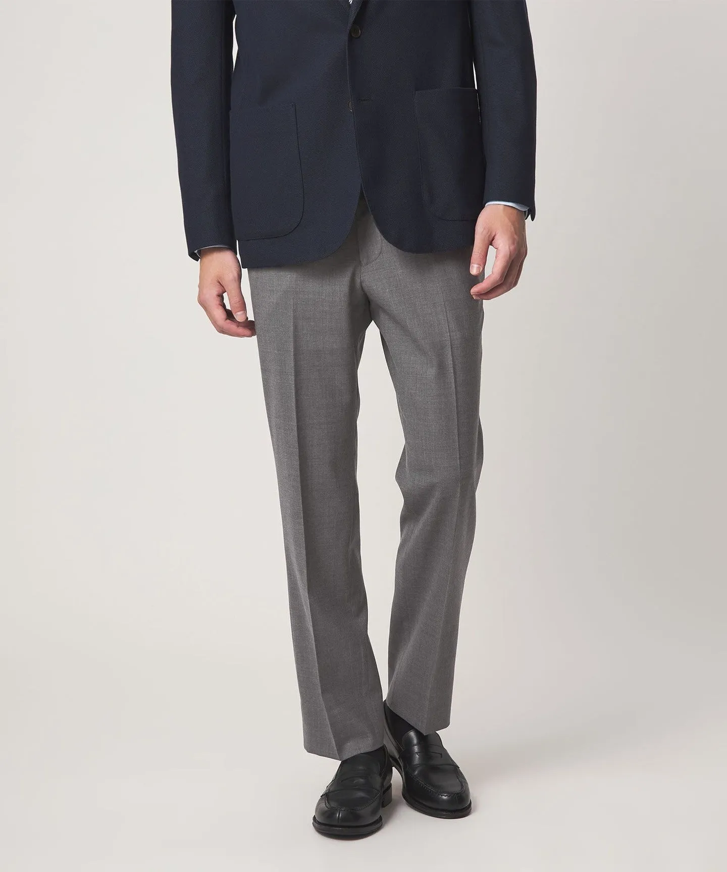 TW メランジ トロピカル スタンダード スラックス -ウォッシャブル・ストレッチ・ウエストアジャスター- sold by United Arrows product image thumbnail 2