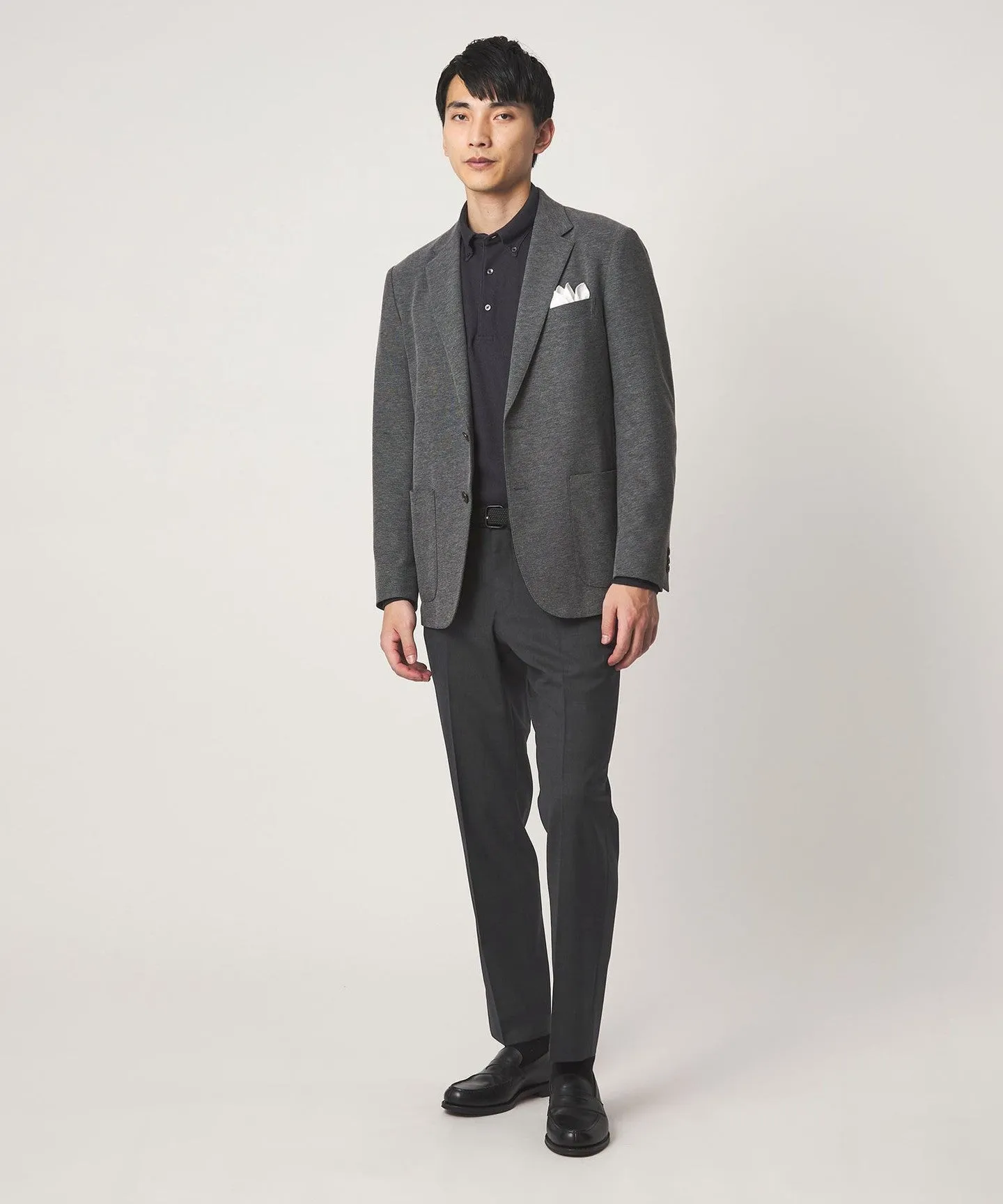 TW メランジ トロピカル スタンダード スラックス -ウォッシャブル・ストレッチ・ウエストアジャスター- sold by United Arrows product image thumbnail 5
