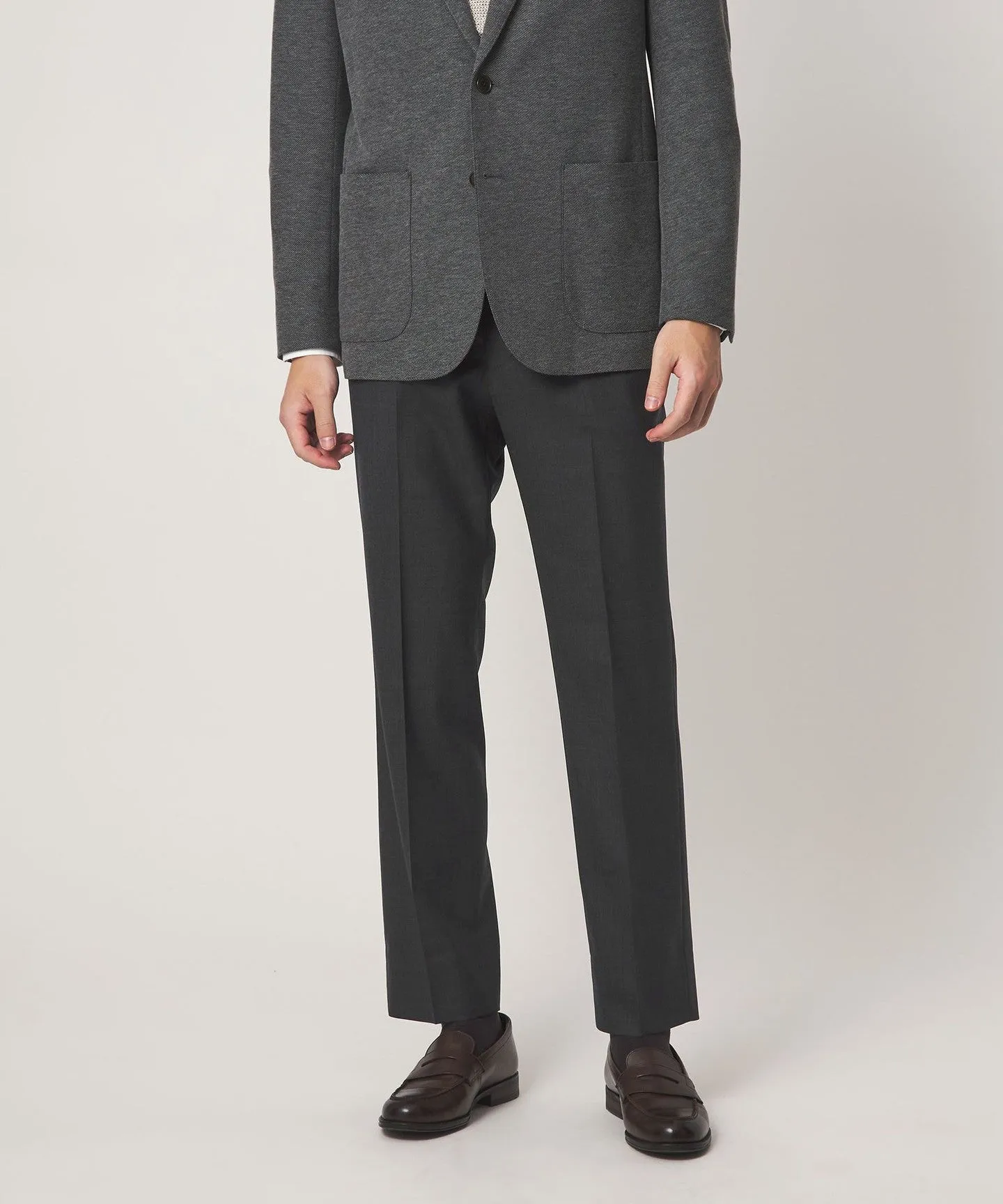 TW メランジ トロピカル スタンダード スラックス -ウォッシャブル・ストレッチ・ウエストアジャスター- sold by United Arrows product image thumbnail 3