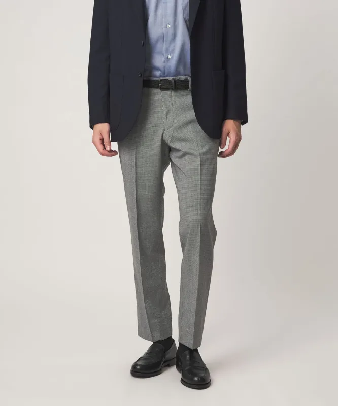 TW メランジ トロピカル スタンダード スラックス -ウォッシャブル・ストレッチ・ウエストアジャスター- made by United Arrows
