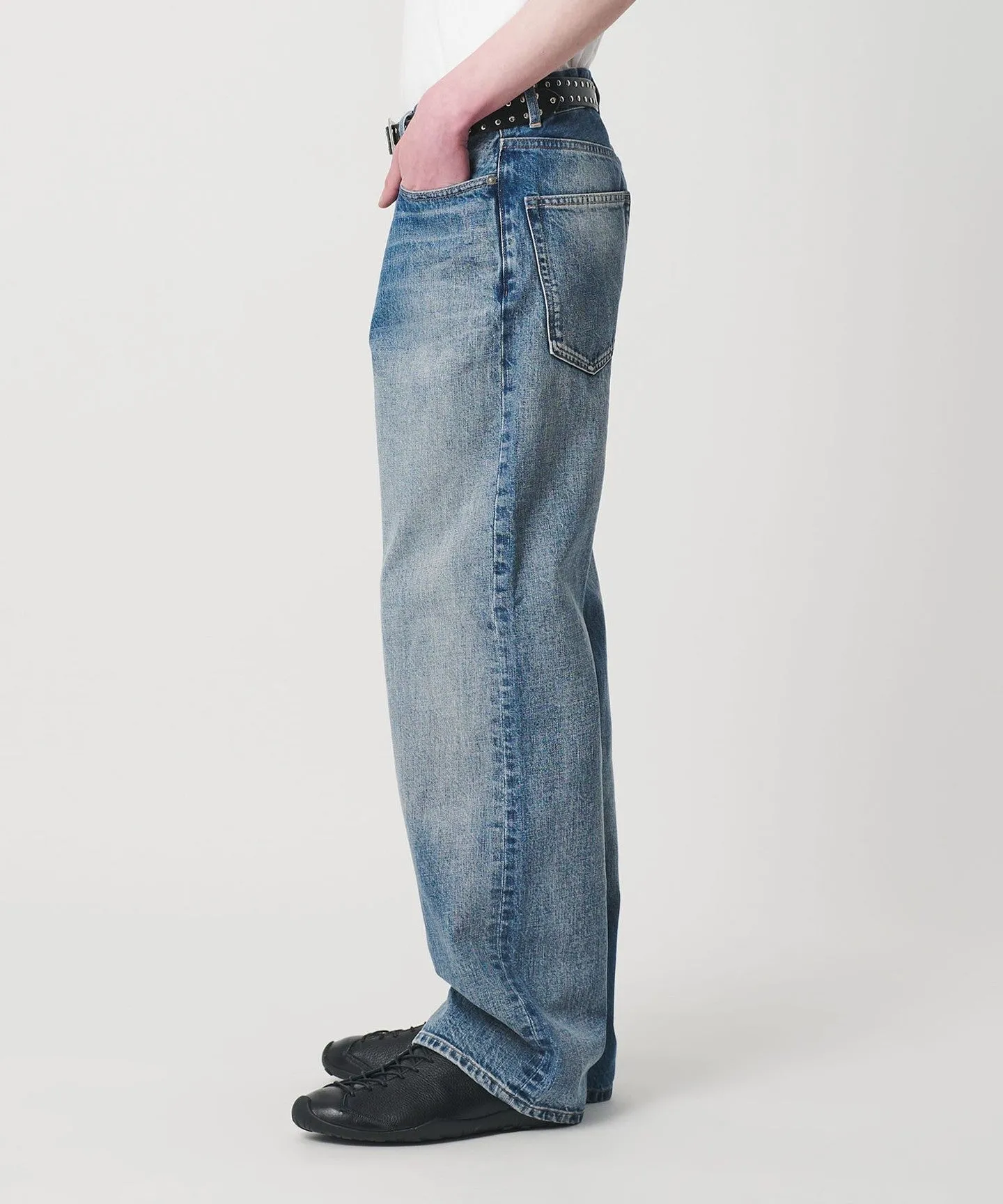 ハンド シェービング デニム ルーズ レギュラー sold by United Arrows product image thumbnail 4