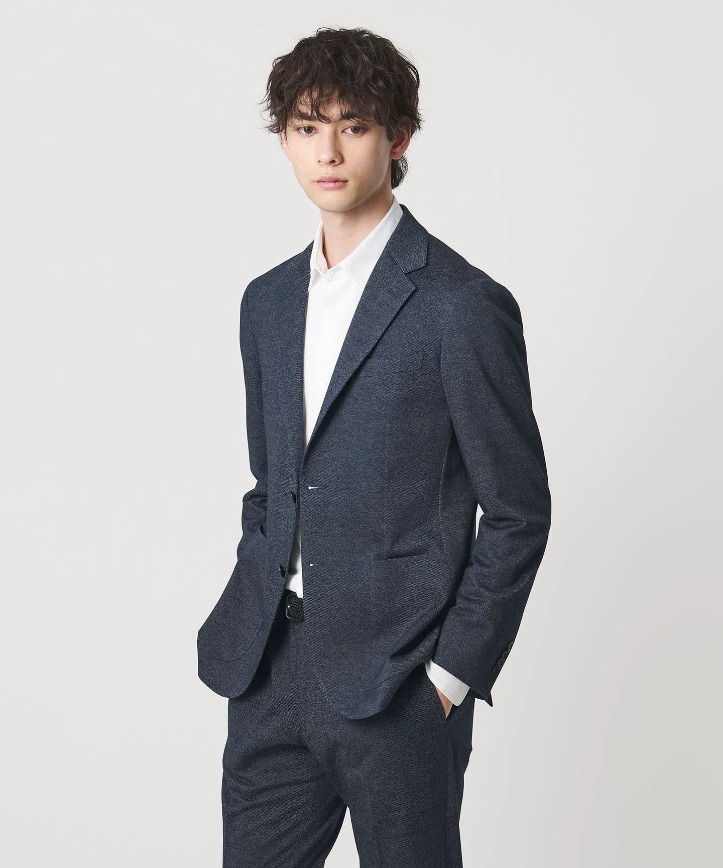 ツイル シングル 2ボタン テーラードジャケット COMFORT EASY-MODEL ストレッチ sold by United Arrows product image thumbnail 5