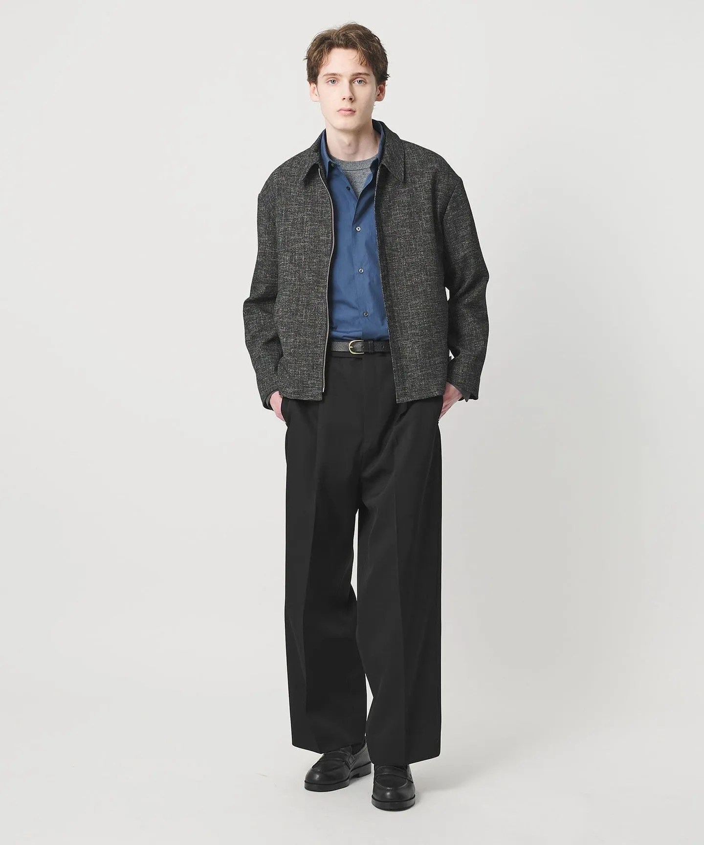 モノトーン ツイード ショート ブルゾン sold by United Arrows product image thumbnail 4