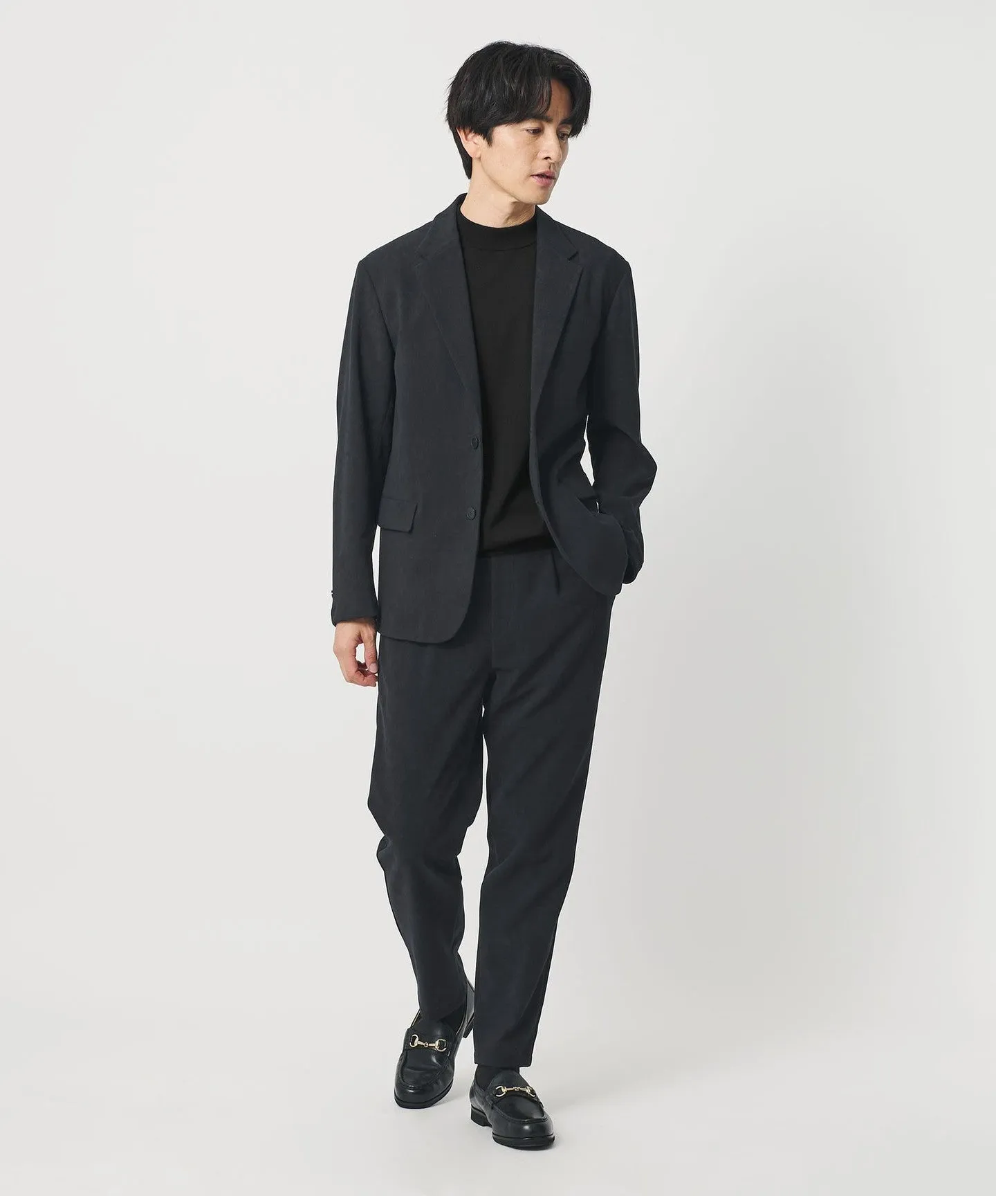 ブラッシュド ツイル ワンプリーツ テーパード イージーパンツ NO.5 セットアップ対応可能 sold by United Arrows product image thumbnail 5