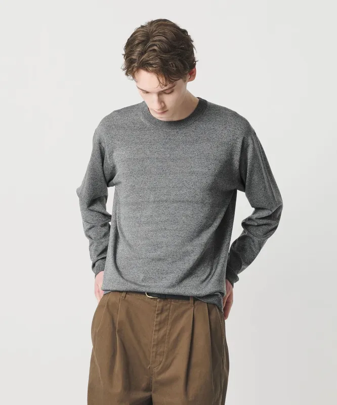 フュージョン カラー ロングスリーブ ニットT made by United Arrows