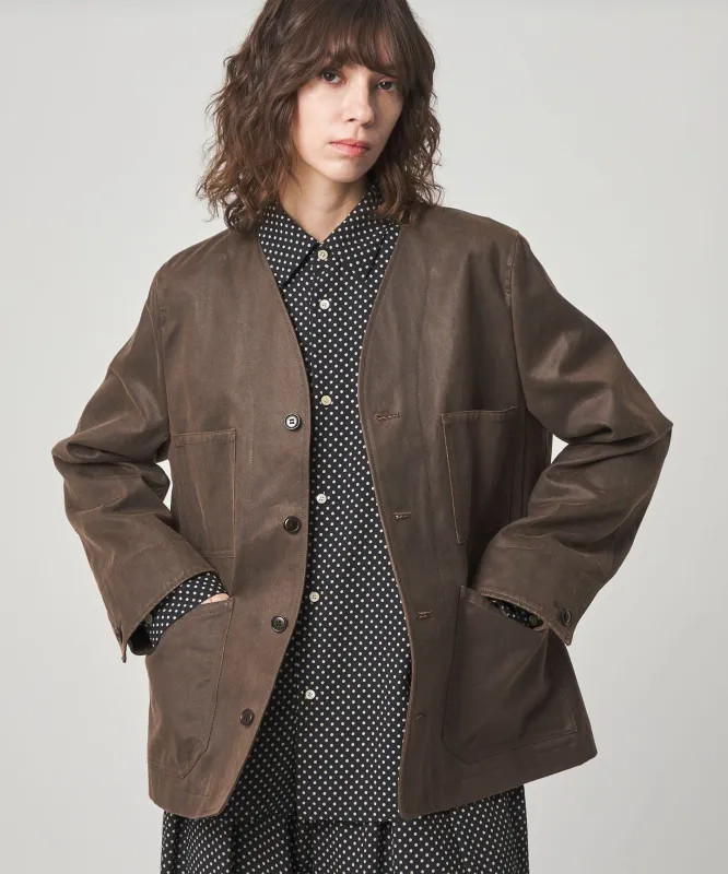 [Steven Alan]クラック ライク ノーカラー ジャケット made by Steven Alan