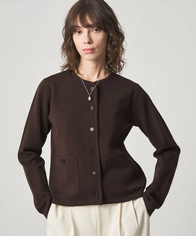 [Steven Alan]ミラノリブ ショートカーディガン made by Steven Alan