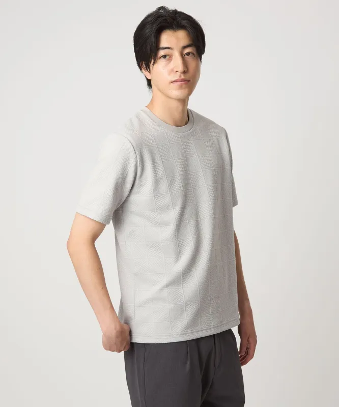 タイル ジャガード ベーシックカットソー[A DAY IN THE LIFE] made by United Arrows