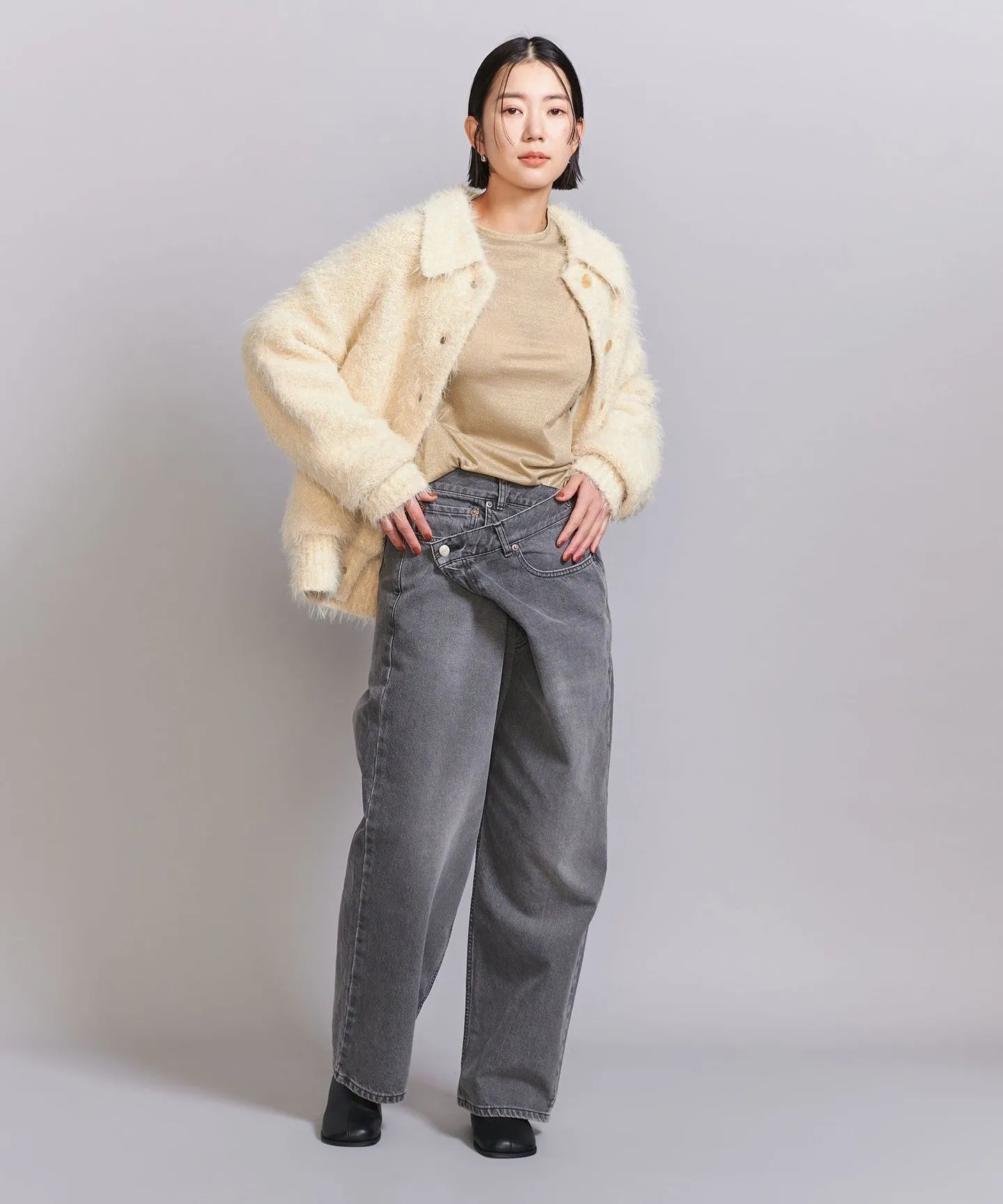 ラメシアー ロングスリーブ カットソー sold by United Arrows product image thumbnail 5