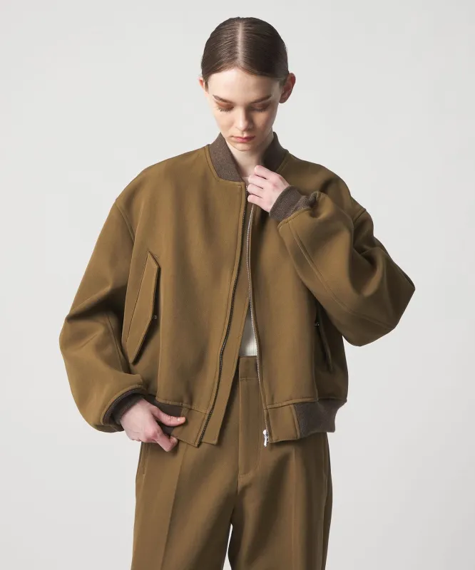 WINTER3 ツイルリブブルゾン made by United Arrows