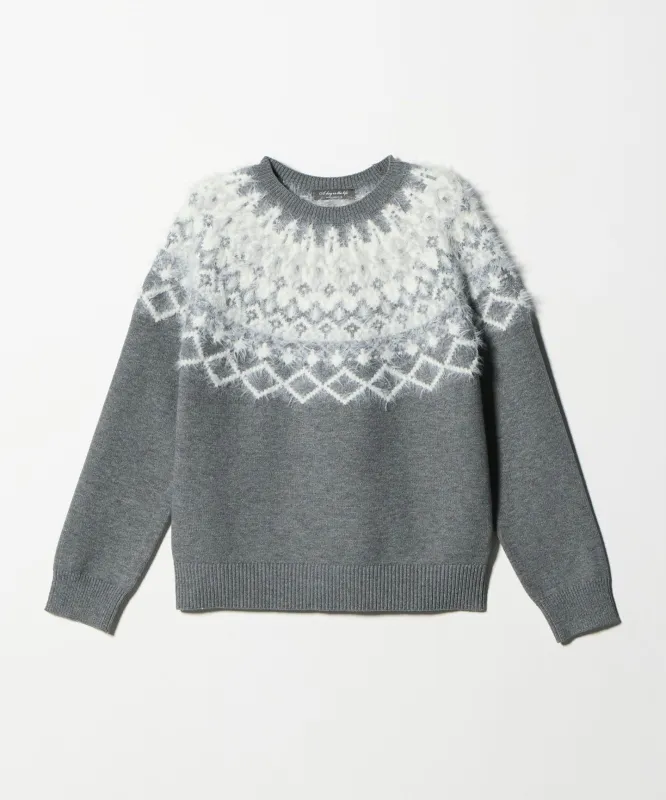 フェザー ノルディックニット ‐ウォッシャブル‐[A DAY IN THE LIFE] made by United Arrows