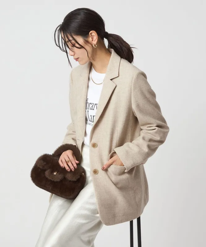 ［size SHORTあり］ウーリー テーラード ジャケット made by United Arrows