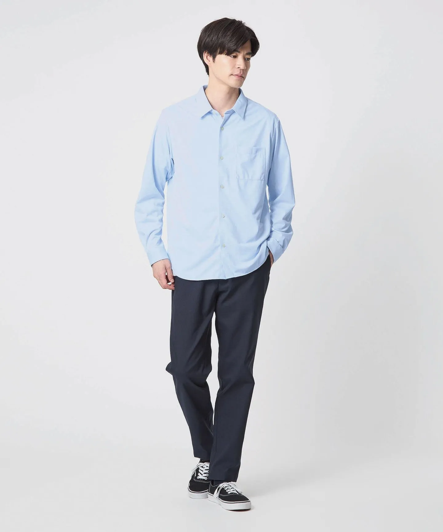 【WEB限定】JUST fit トリコット ドレープ シャツ sold by United Arrows product image thumbnail 4