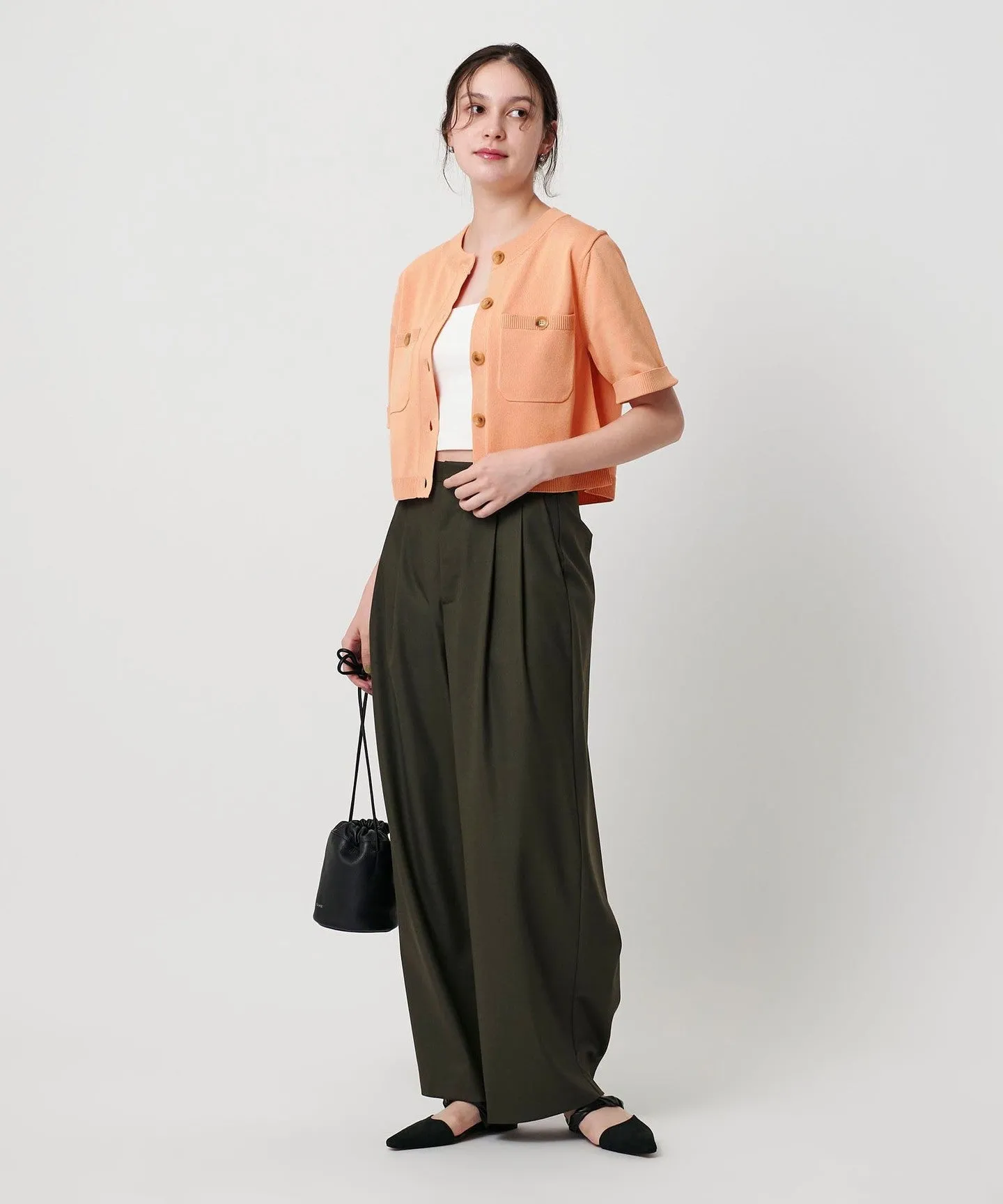 ポリエステルコットン ポケットハーフスリーブ カーディガン sold by United Arrows product image thumbnail 5