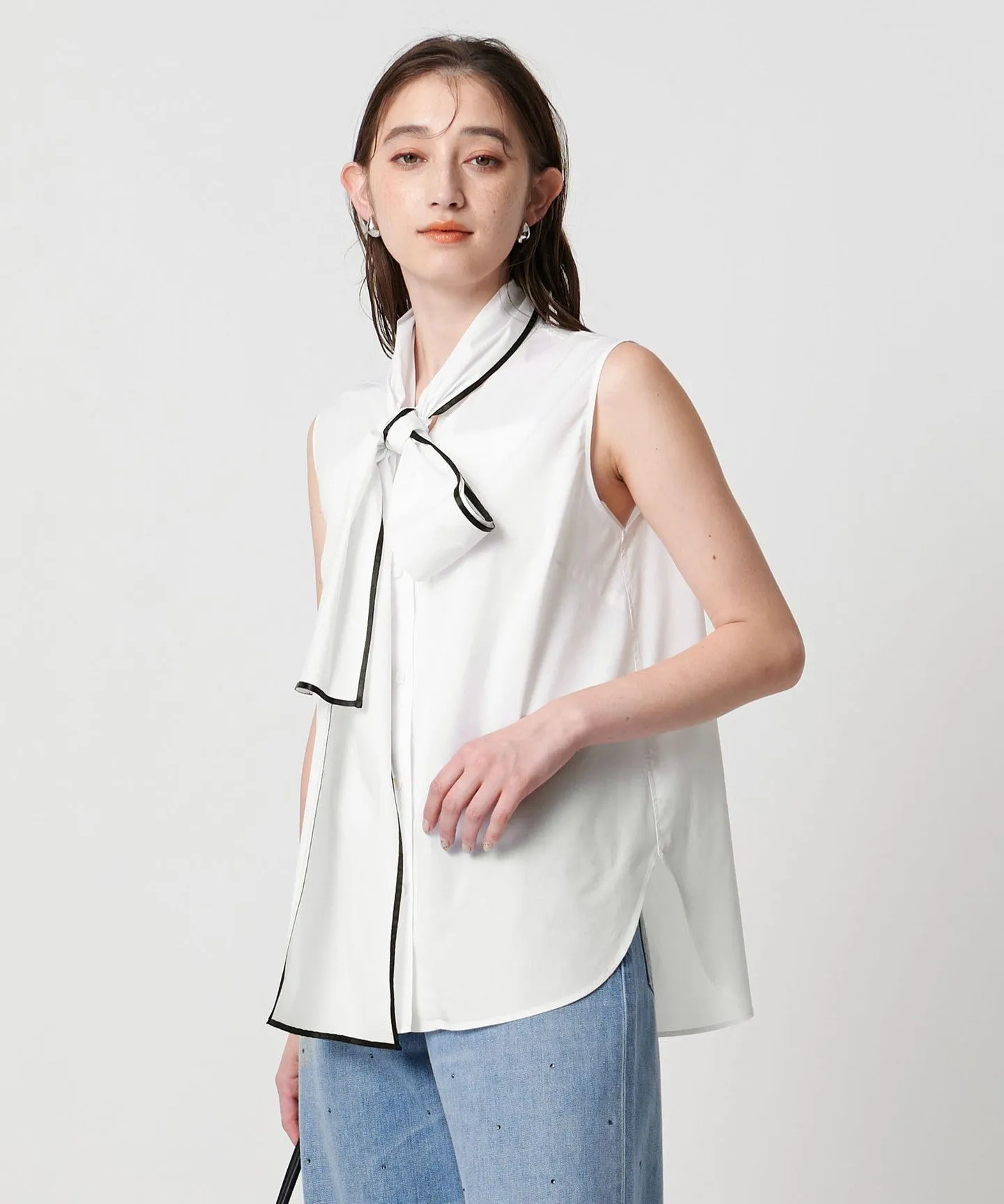 パイピング リボン ブラウス sold by United Arrows product image thumbnail 2