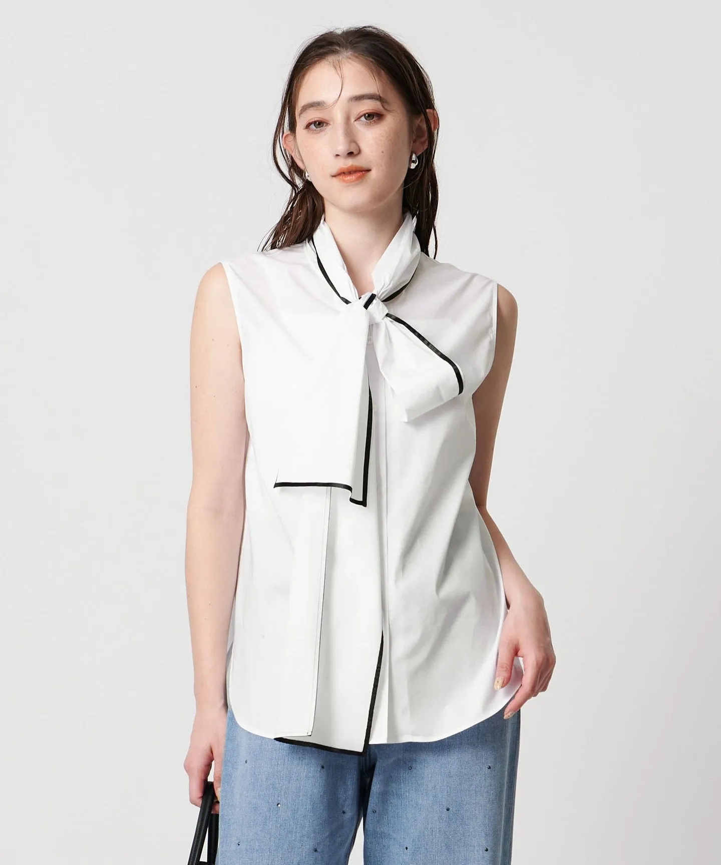 パイピング リボン ブラウス sold by United Arrows product image thumbnail 4
