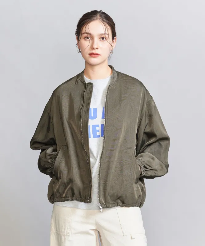ナイロンツイル ジップブルゾン made by United Arrows