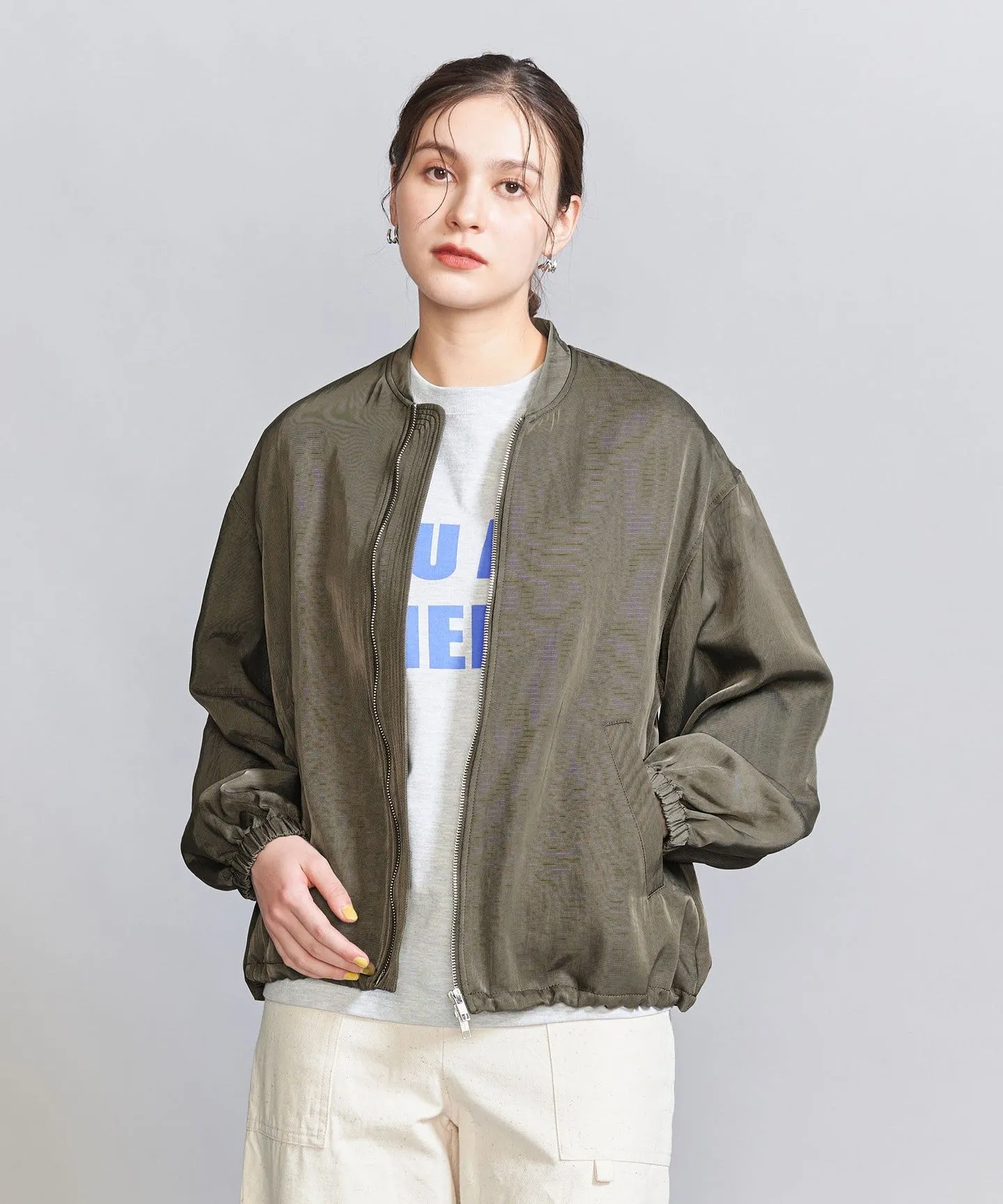 ナイロンツイル ジップブルゾン sold by United Arrows product image thumbnail 5