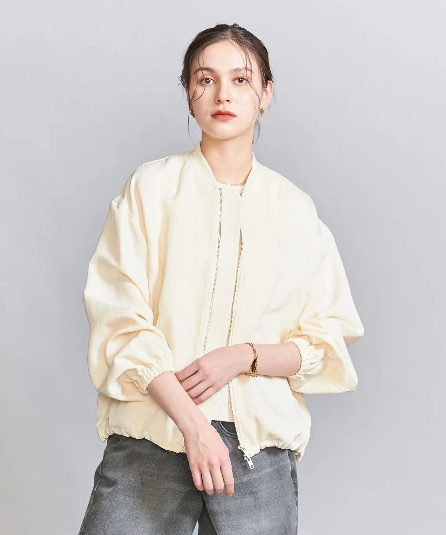 ナイロンツイル ジップブルゾン sold by United Arrows product image thumbnail 2