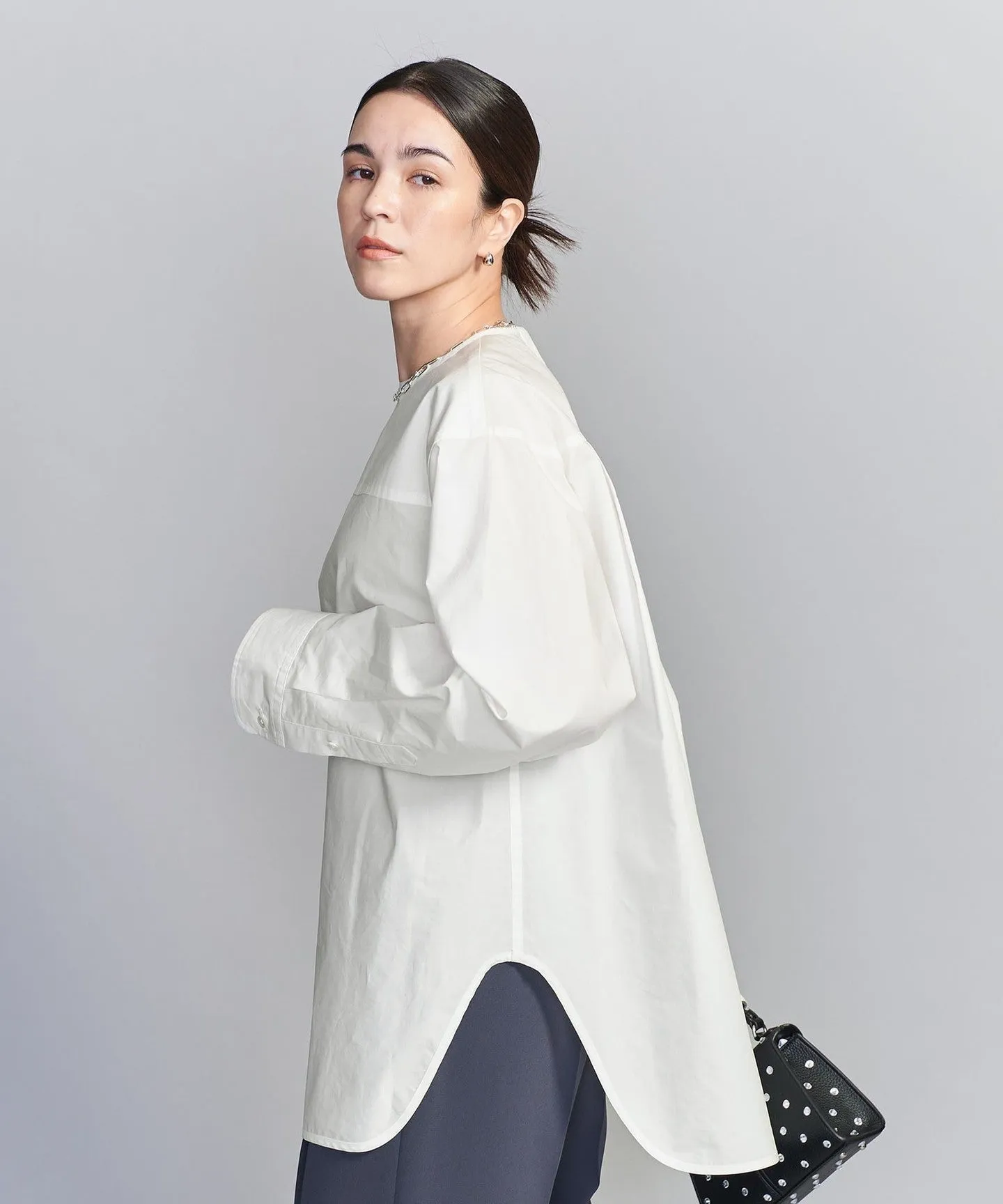 コットン クルーネック ブラウス sold by United Arrows product image thumbnail 3