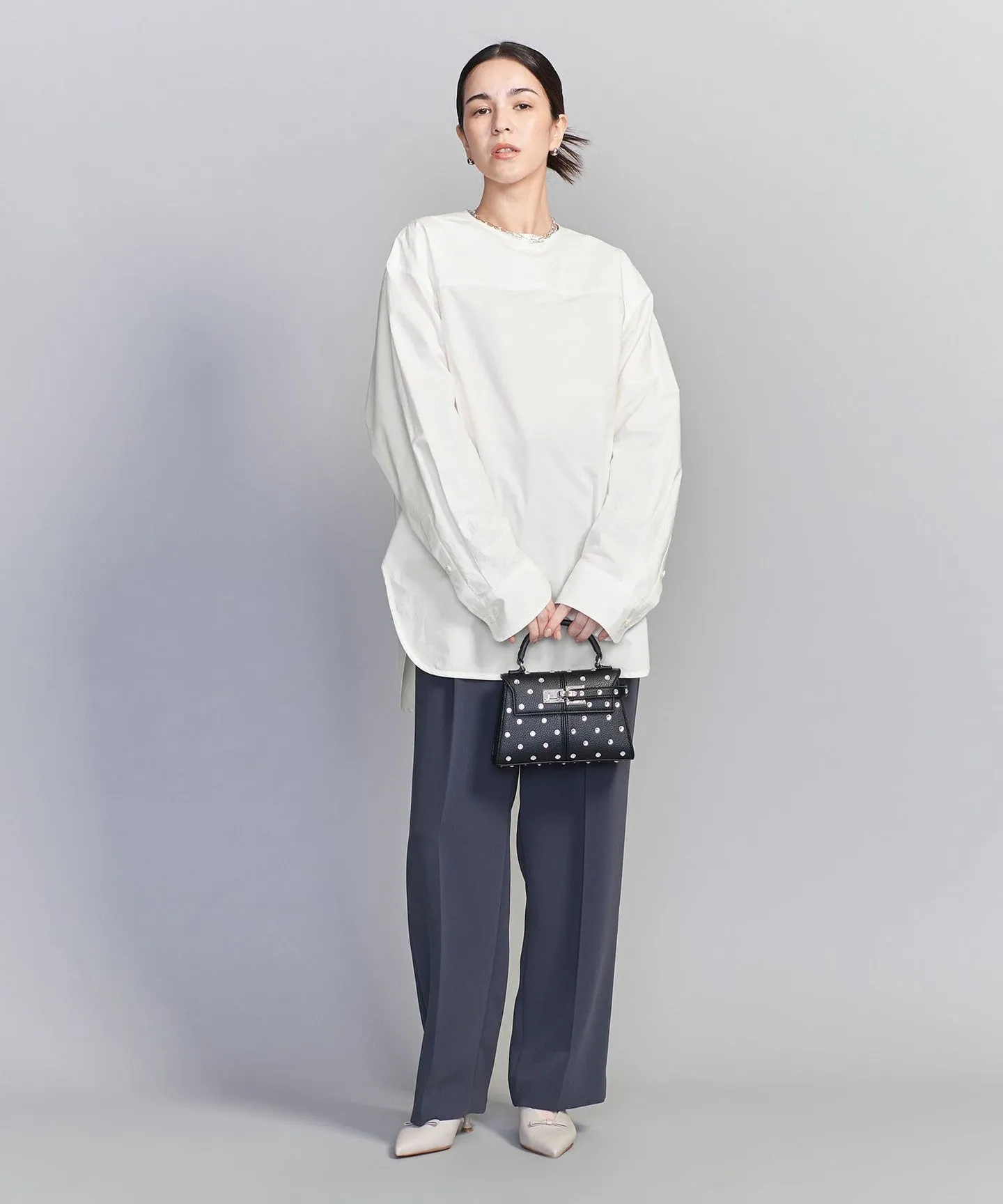 コットン クルーネック ブラウス sold by United Arrows product image thumbnail 4