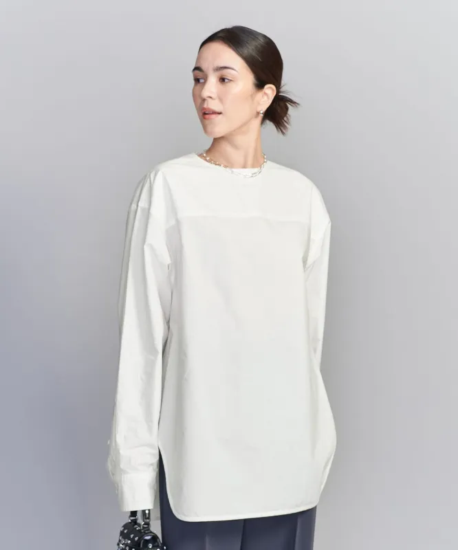 コットン クルーネック ブラウス made by United Arrows